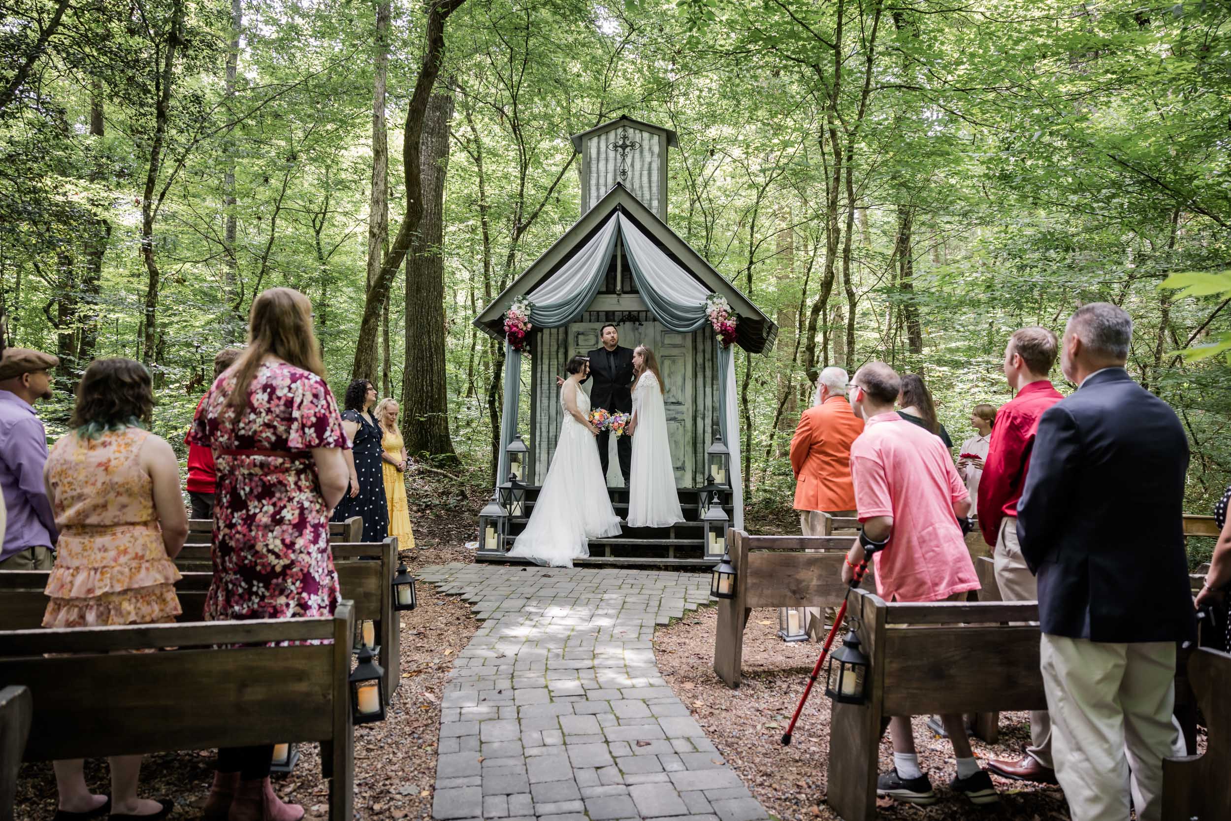 Colorful Micro Wedding 