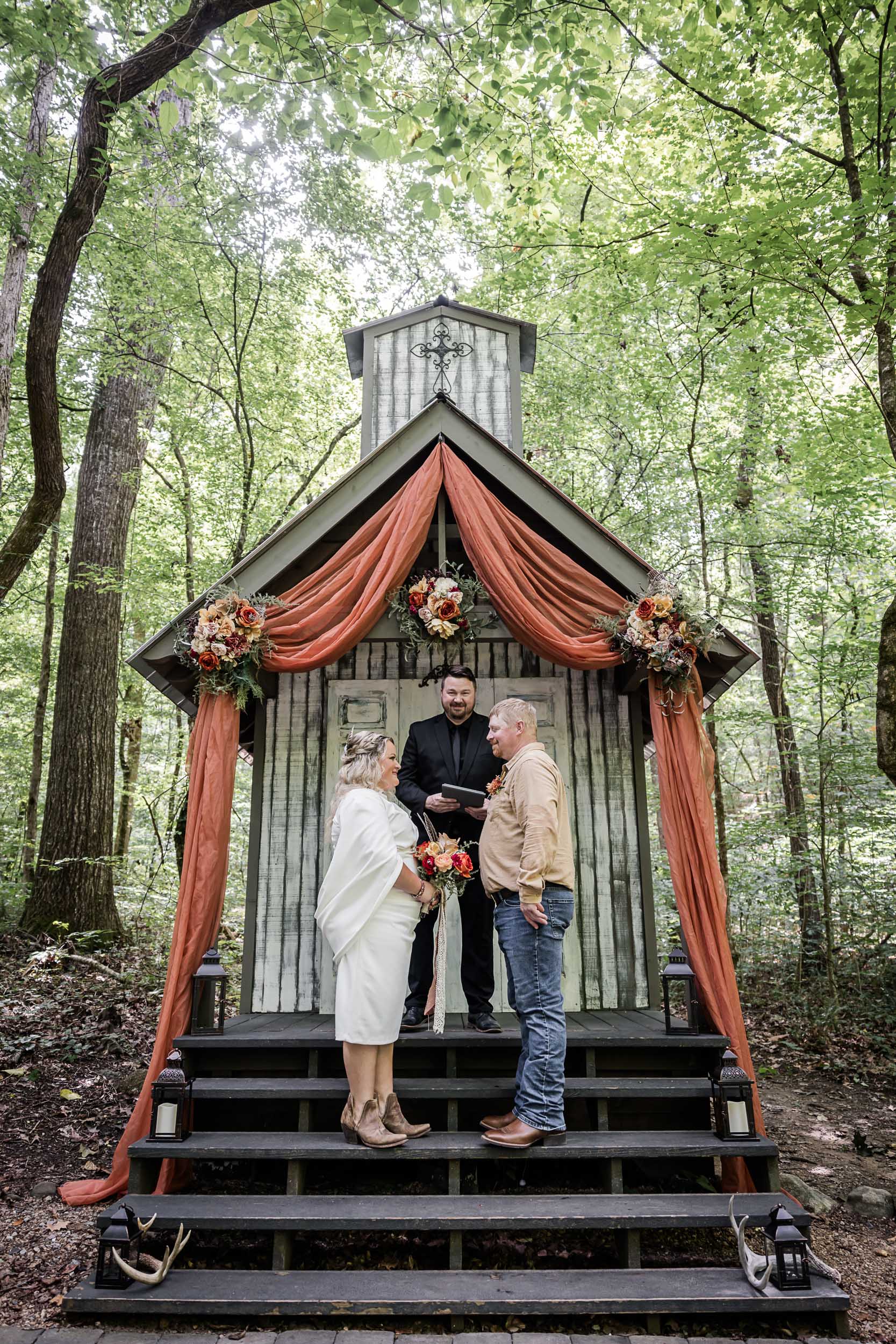 Boho Chic Forest Elopement 