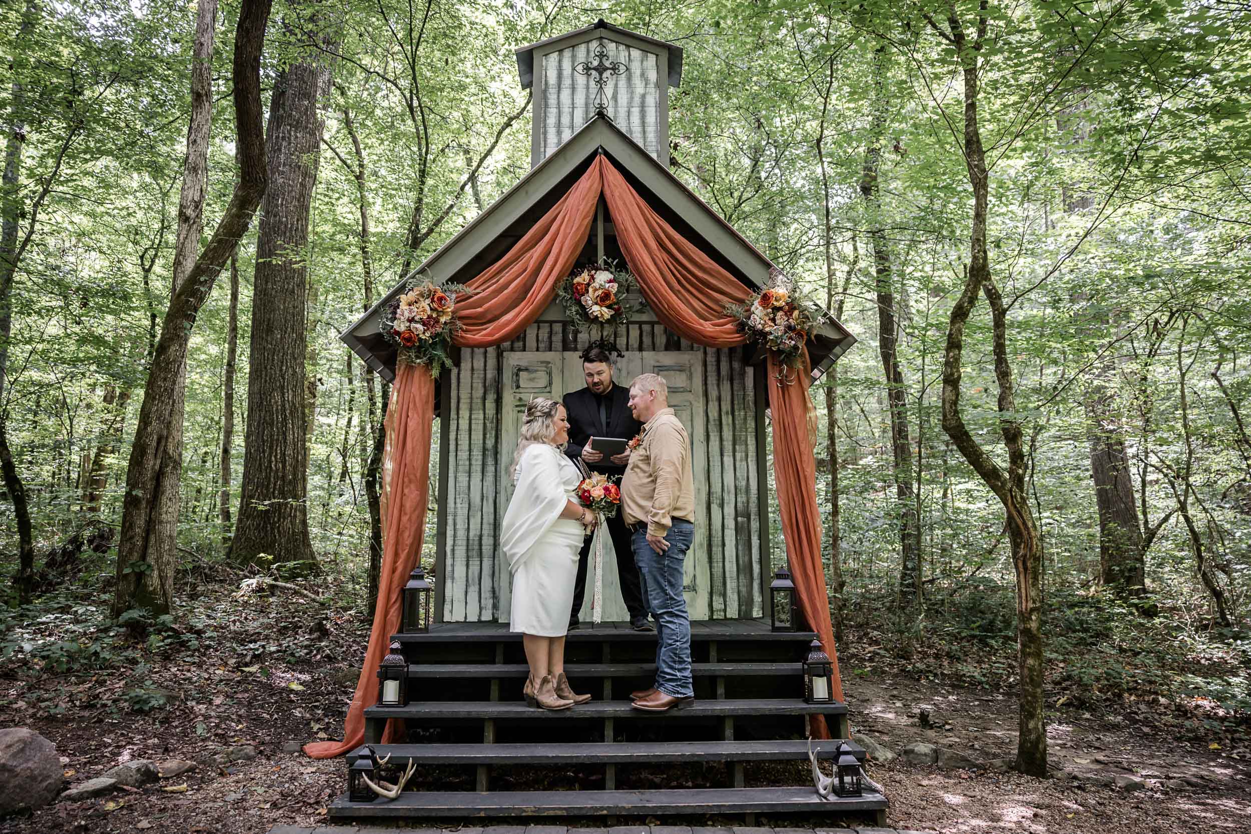 Boho Chic Forest Elopement 