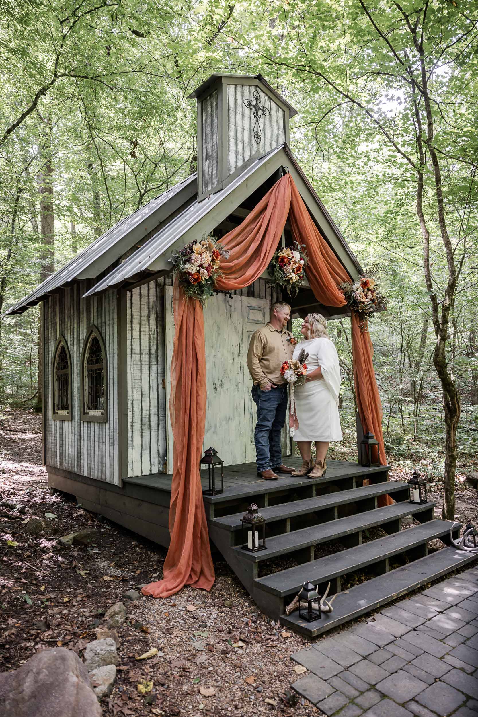 Boho Chic Forest Elopement 