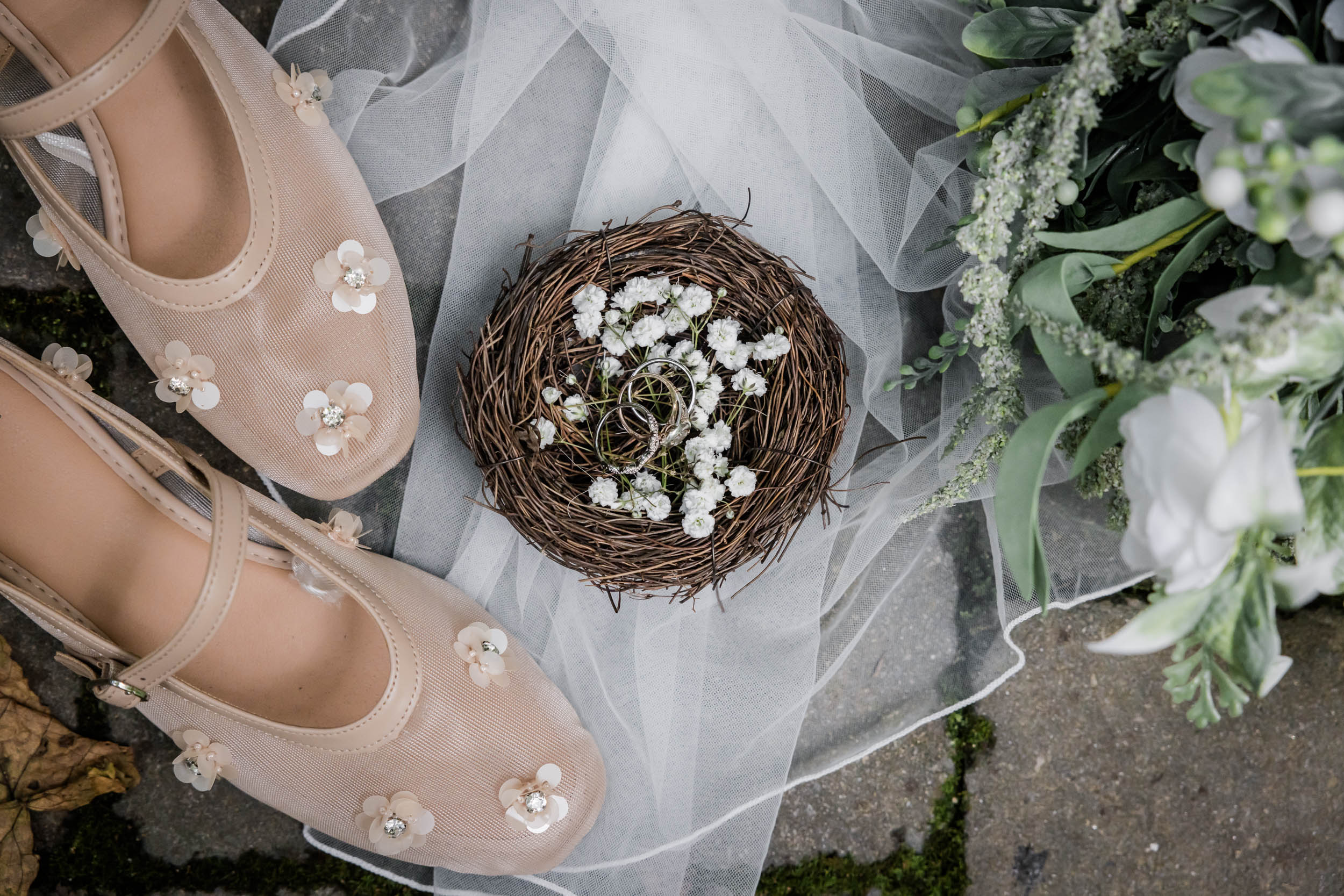 Wedding Shoes, Wedding Rings 