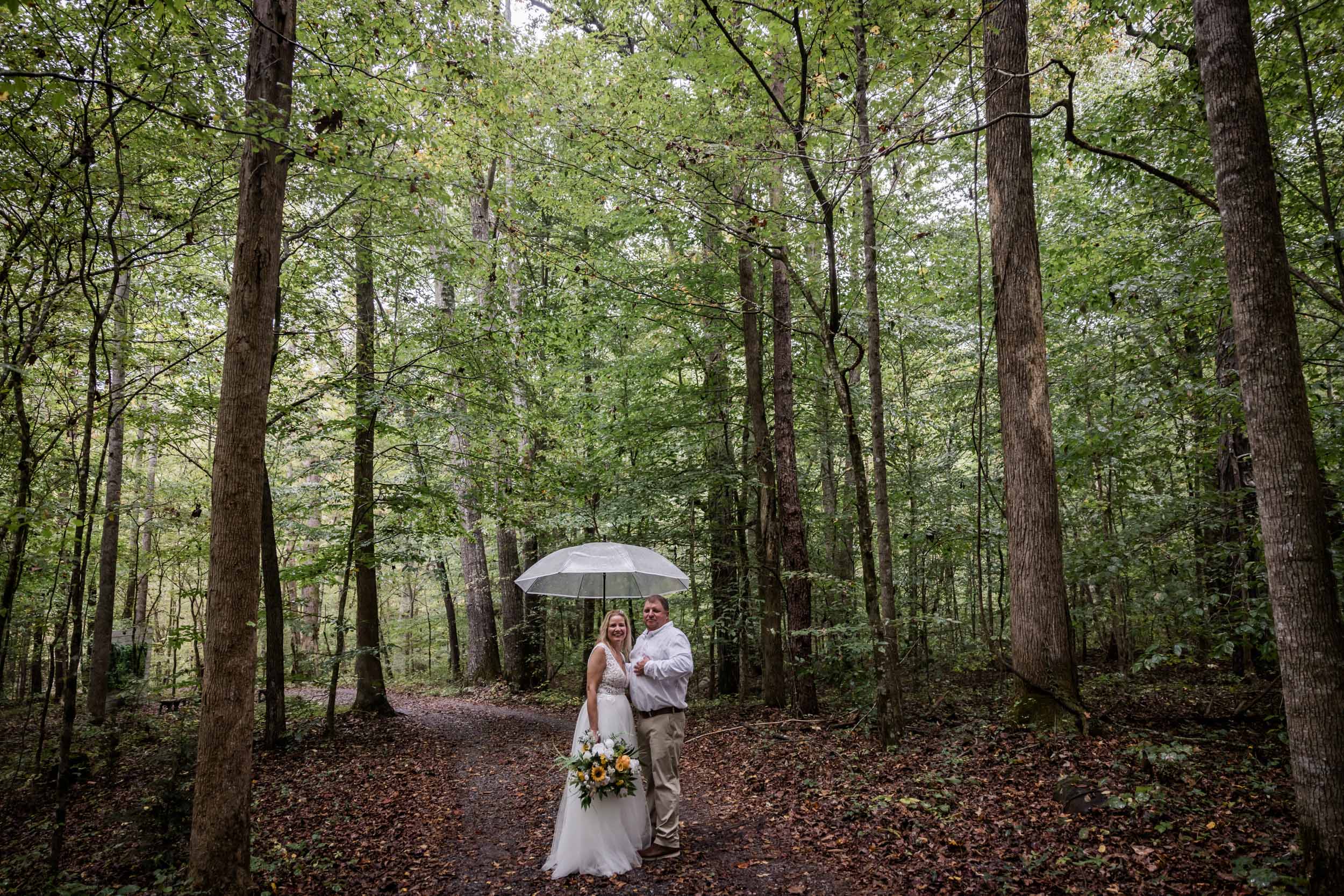 Rainy Day Wedding Photography 