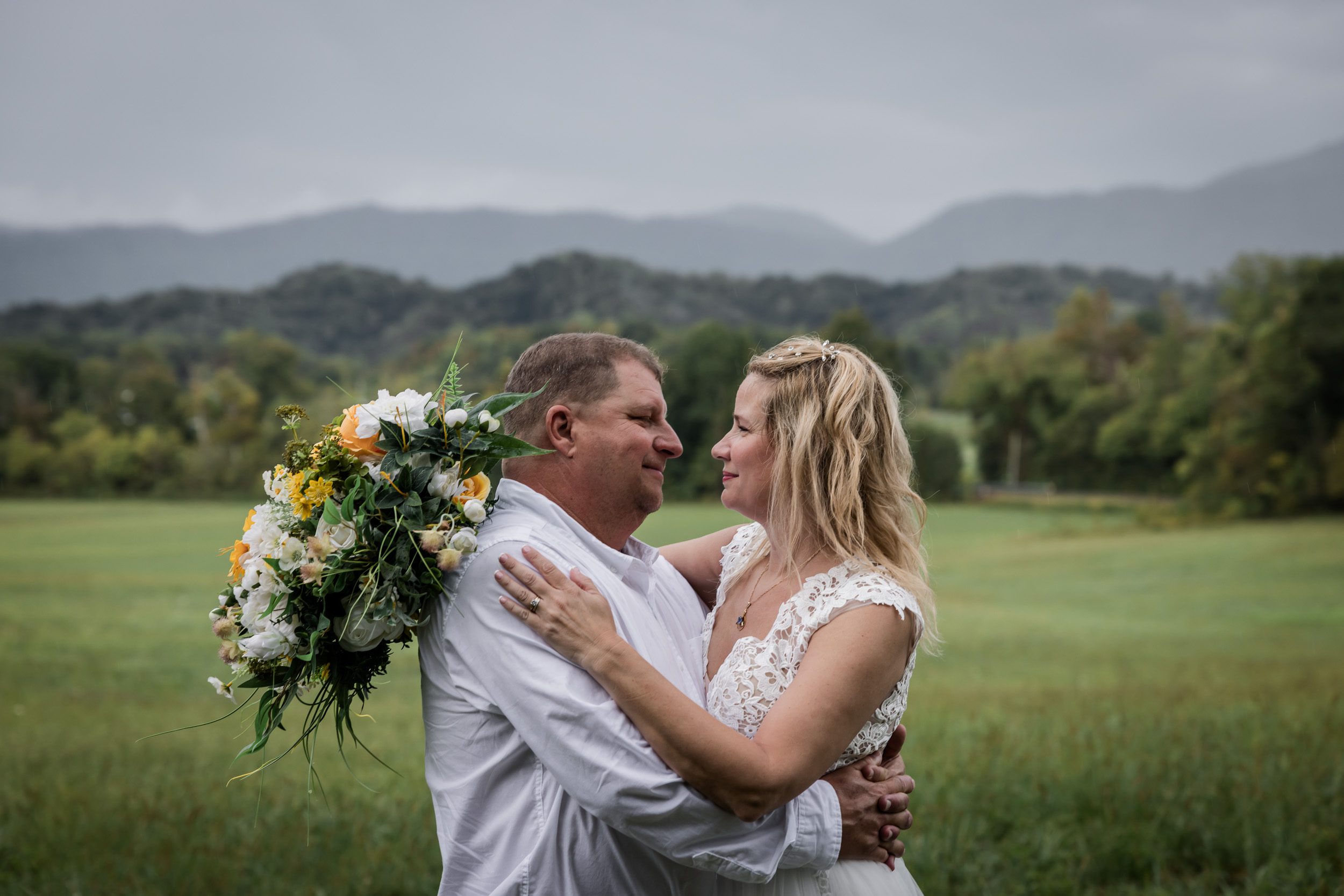 Rainy September Morning Wedding 