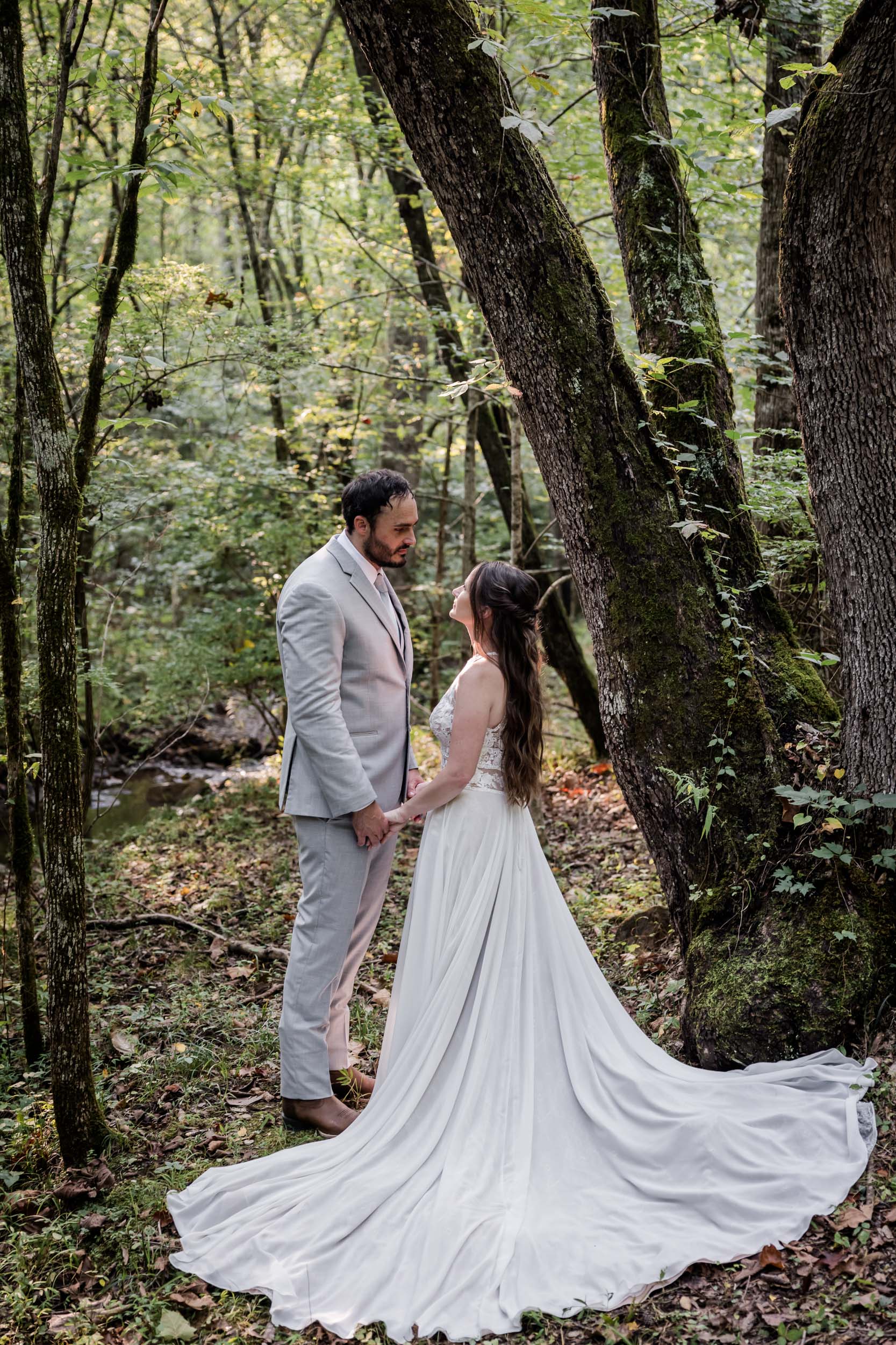 Romantic Smoky Mountain Micro Wedding 