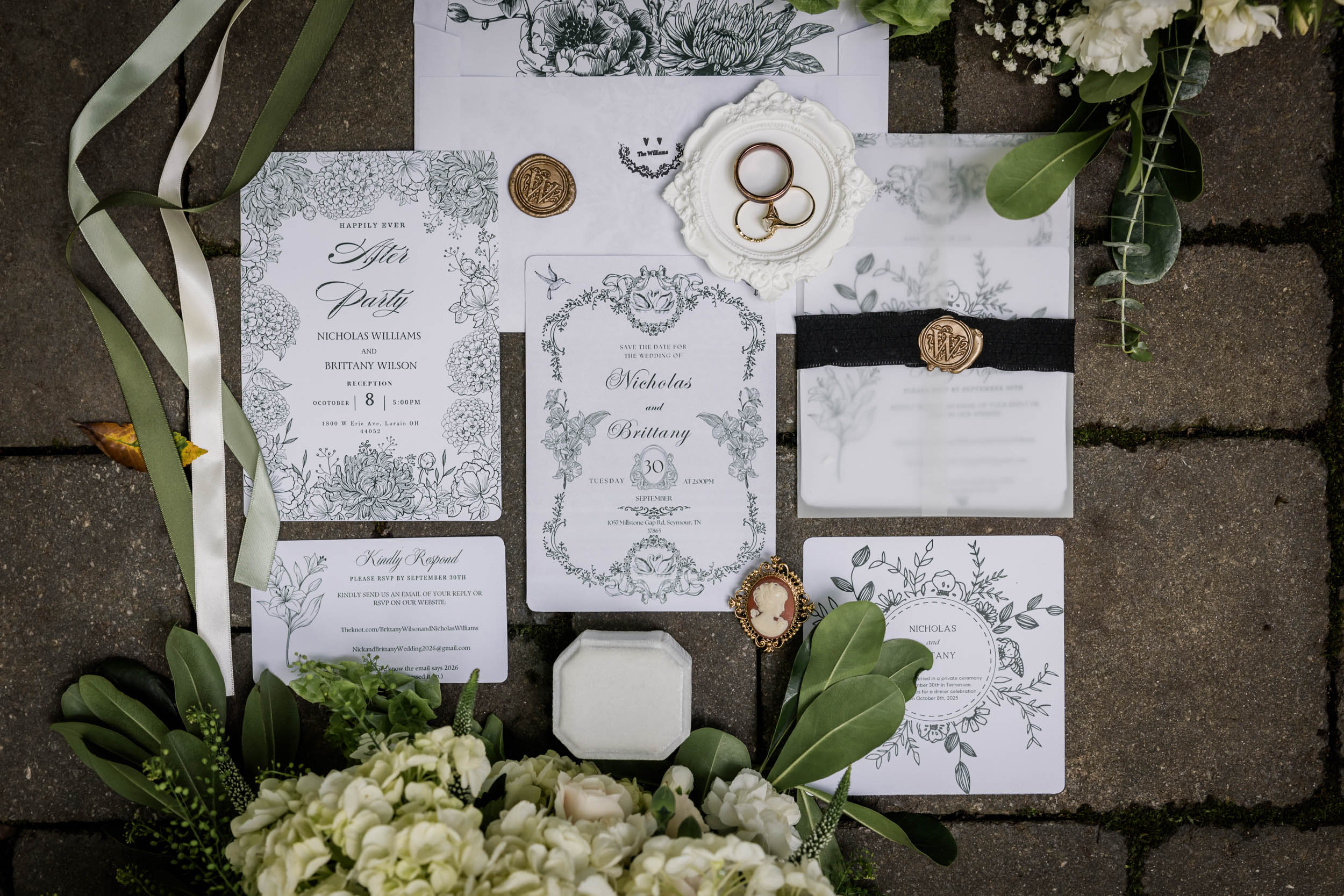 Wedding Invitations, Wedding Rings