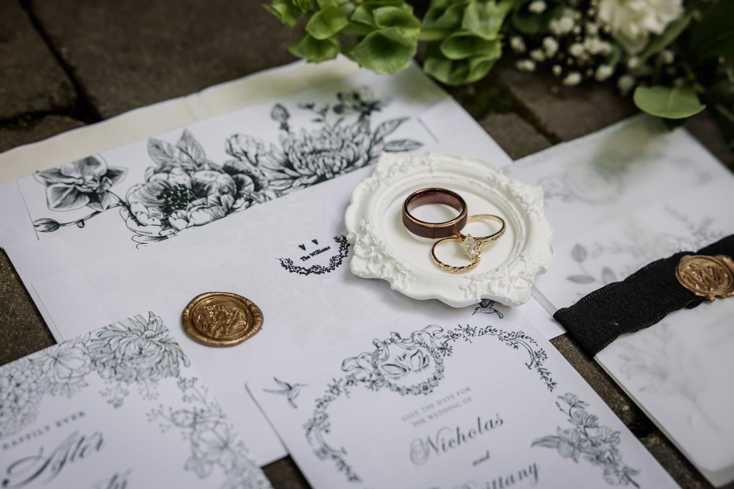 Wedding Flat Lay Ideas 