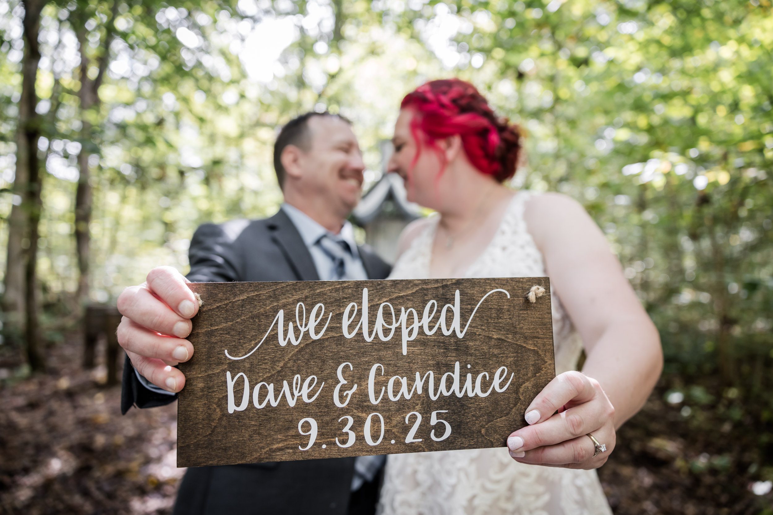Elopement Sign Photos 