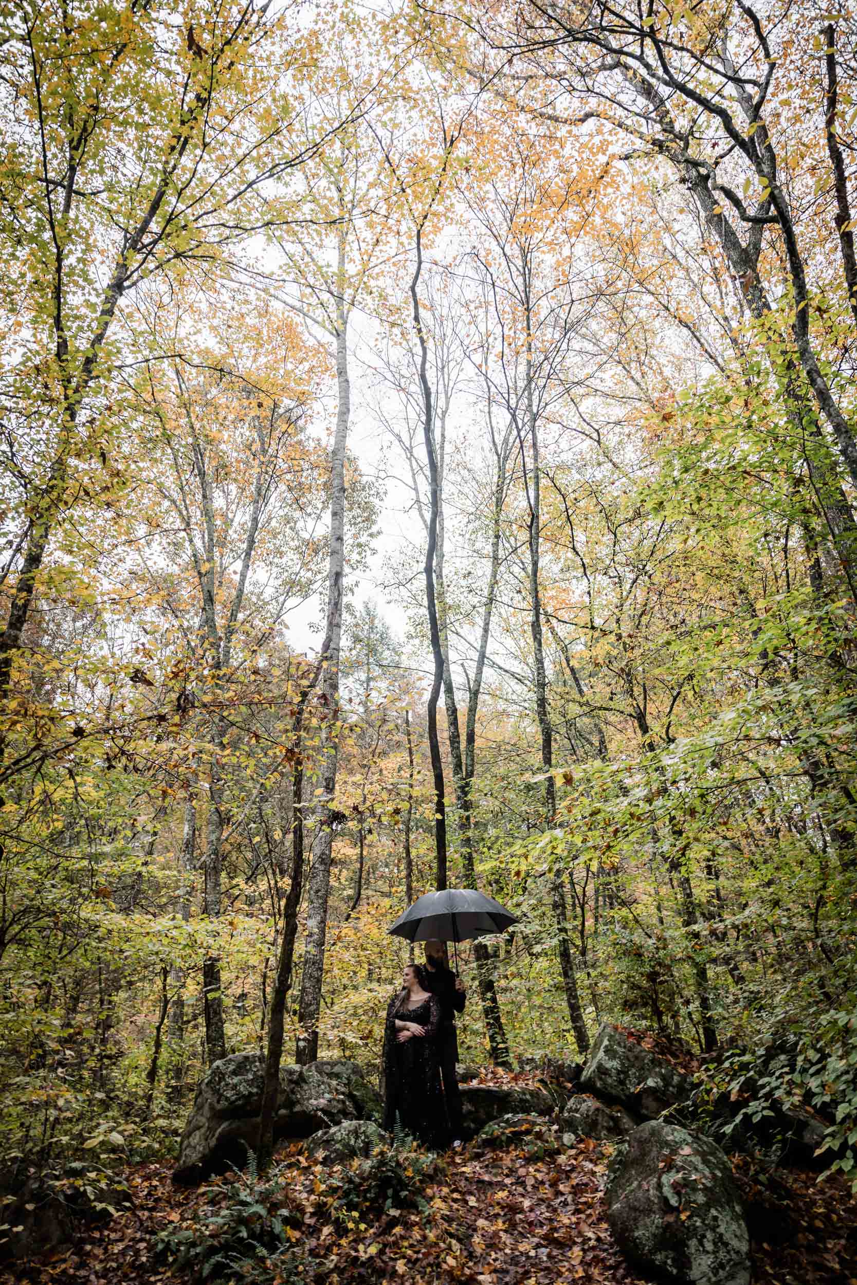 Dark October Elopement 