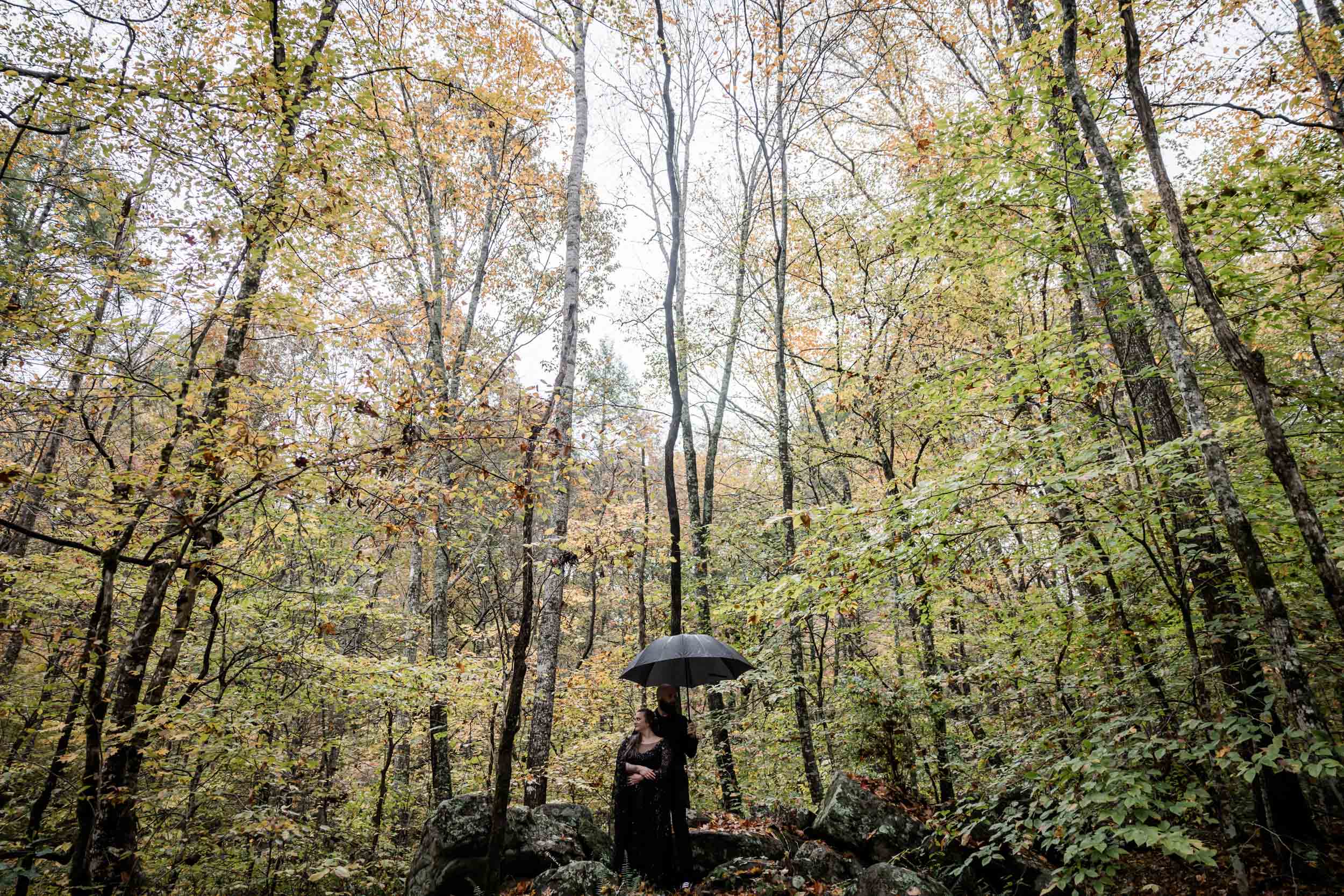 Dark October Elopement 