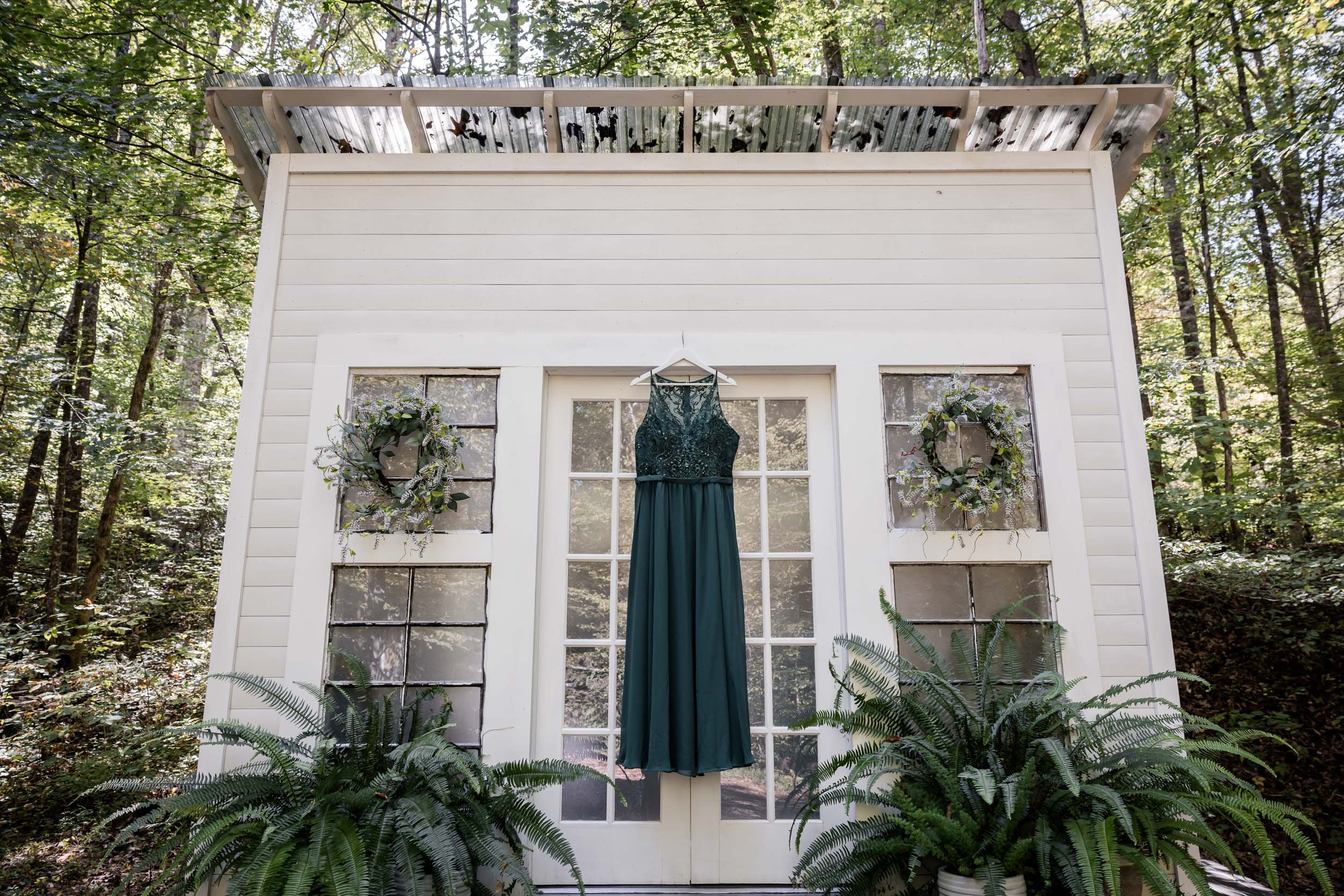 Green Wedding Dress 