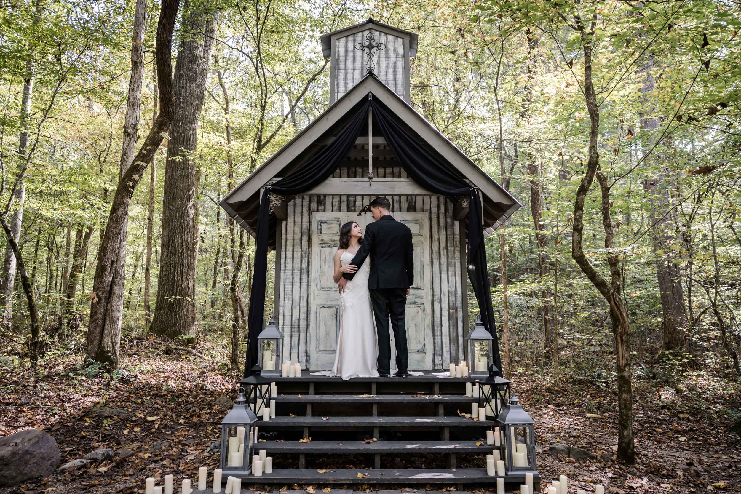 Gothic Forest Wedding 