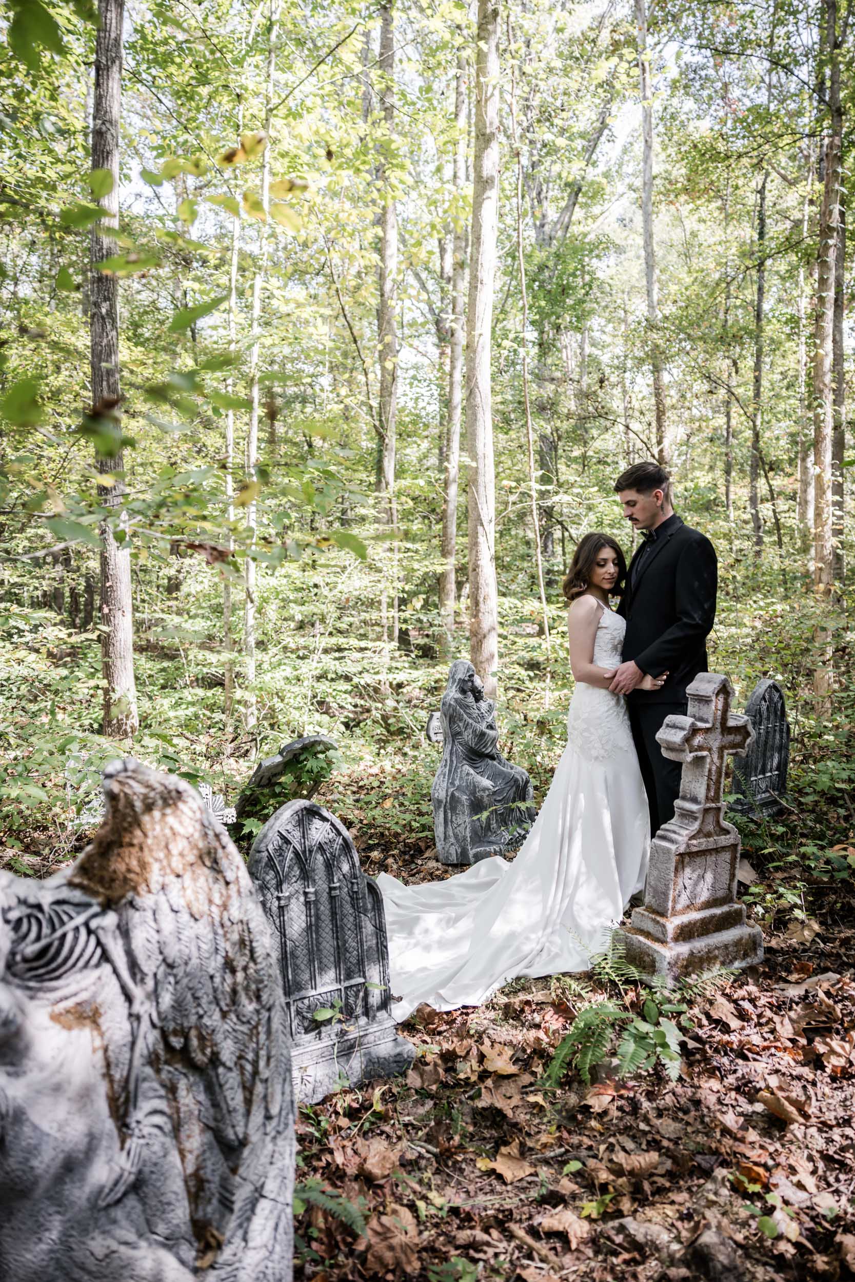 Gothic Forest Wedding 