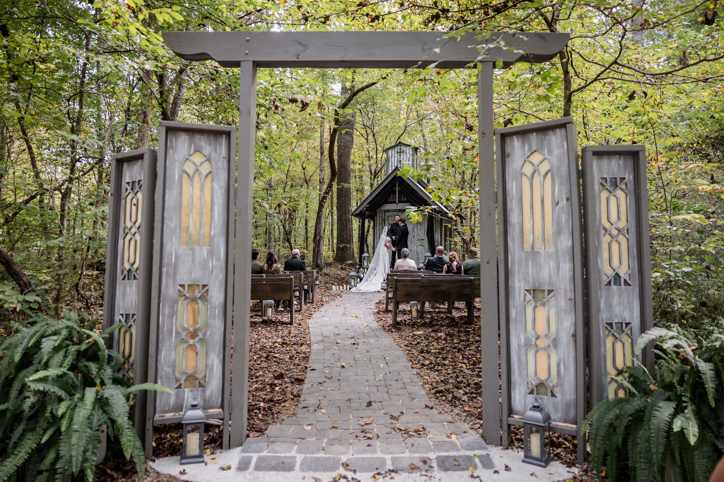 Gothic Forest Wedding 