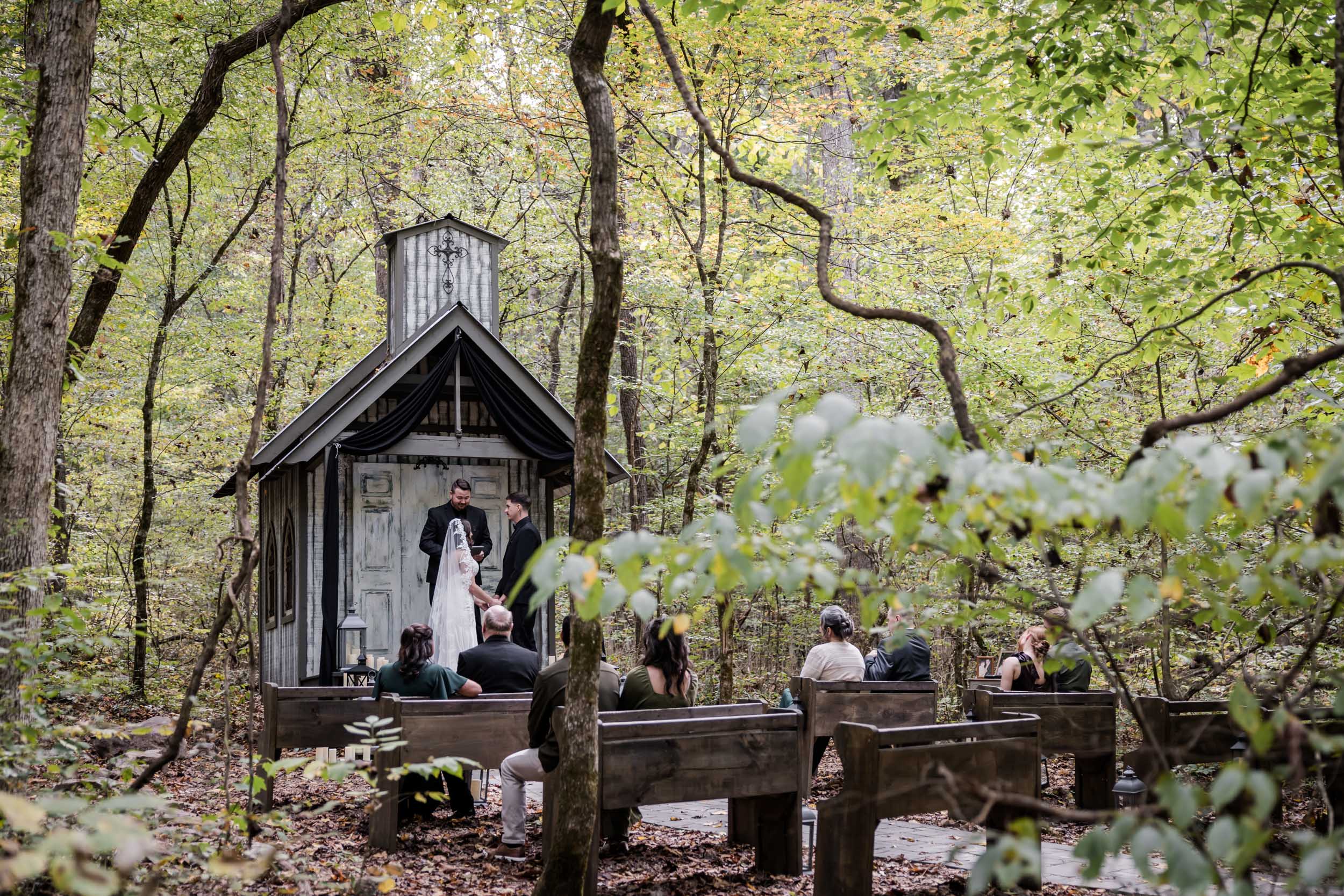 Gothic Forest Wedding 