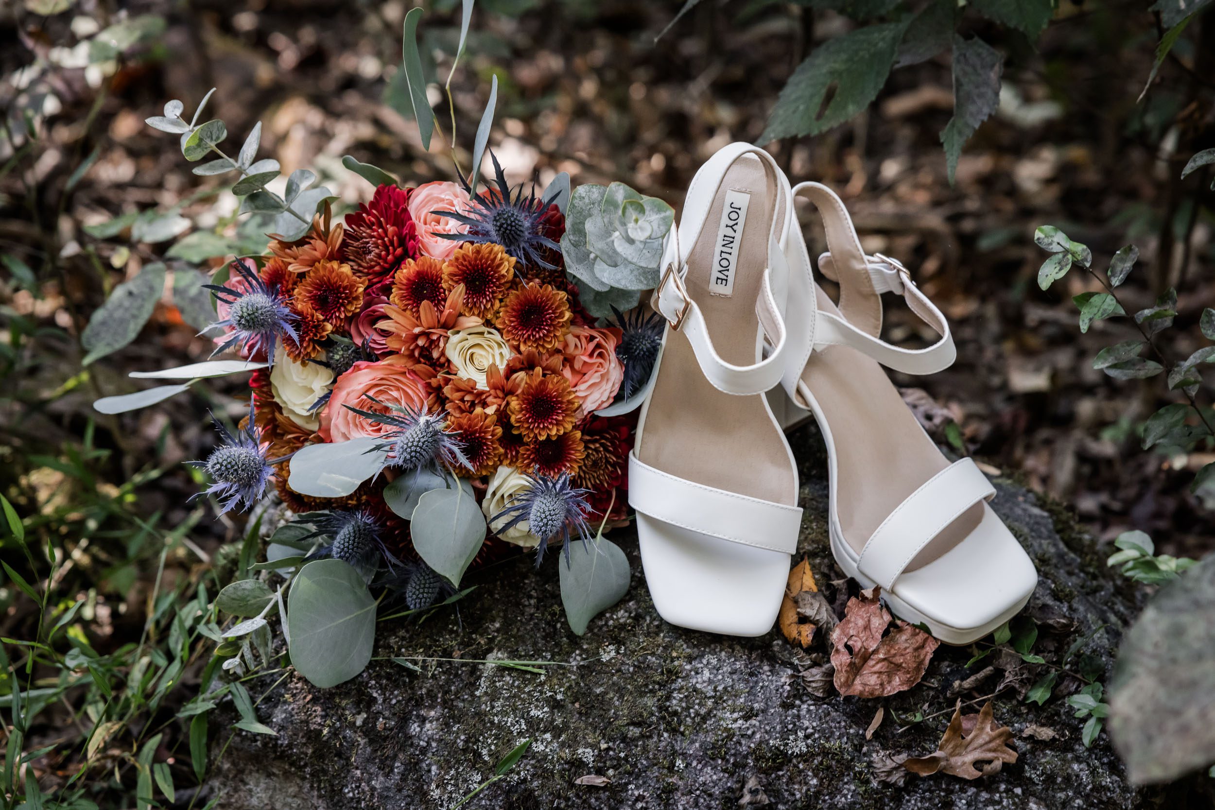 Wedding Bouquet and Wedding Shoes