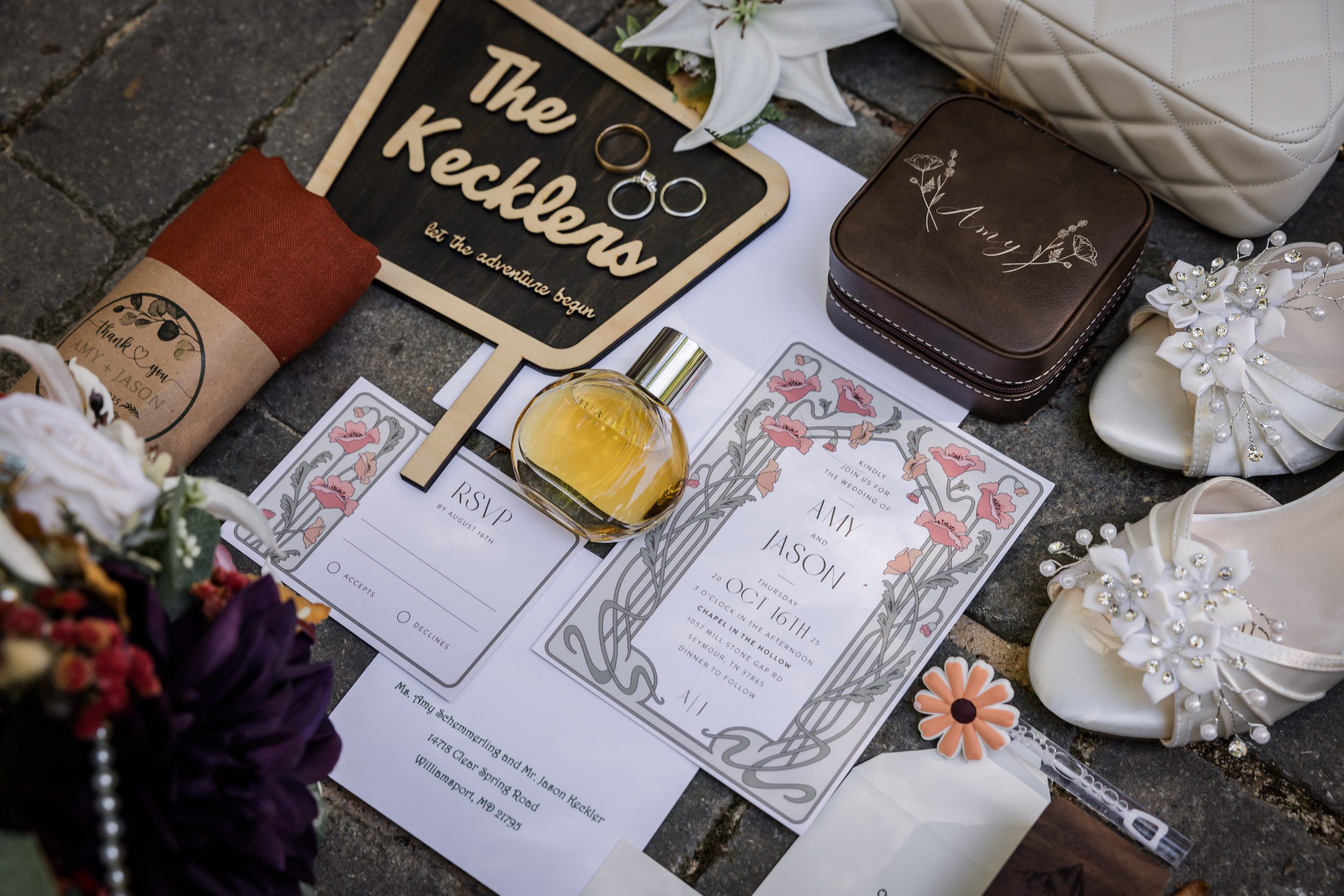 Wedding Flat Lay Ideas 