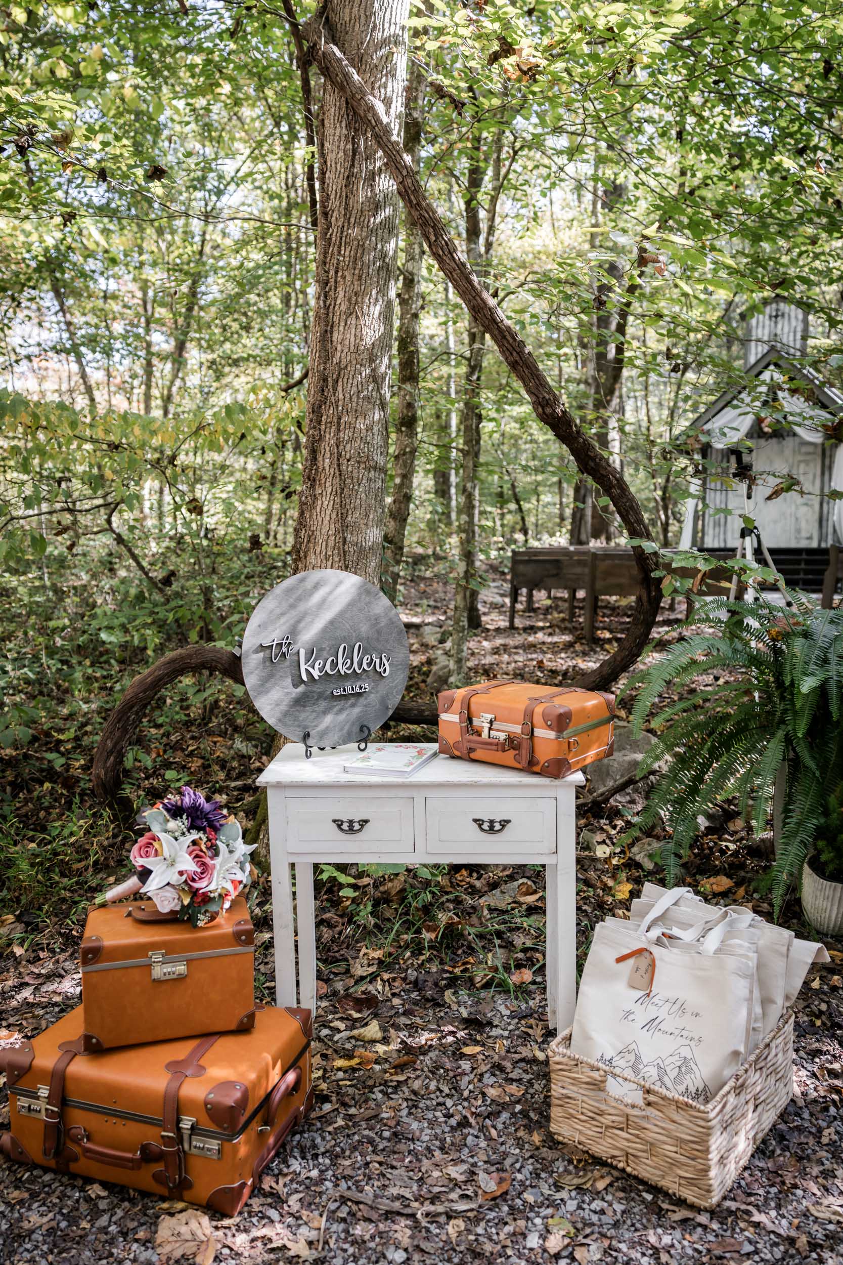 Wedding Welcome Table Ideas 