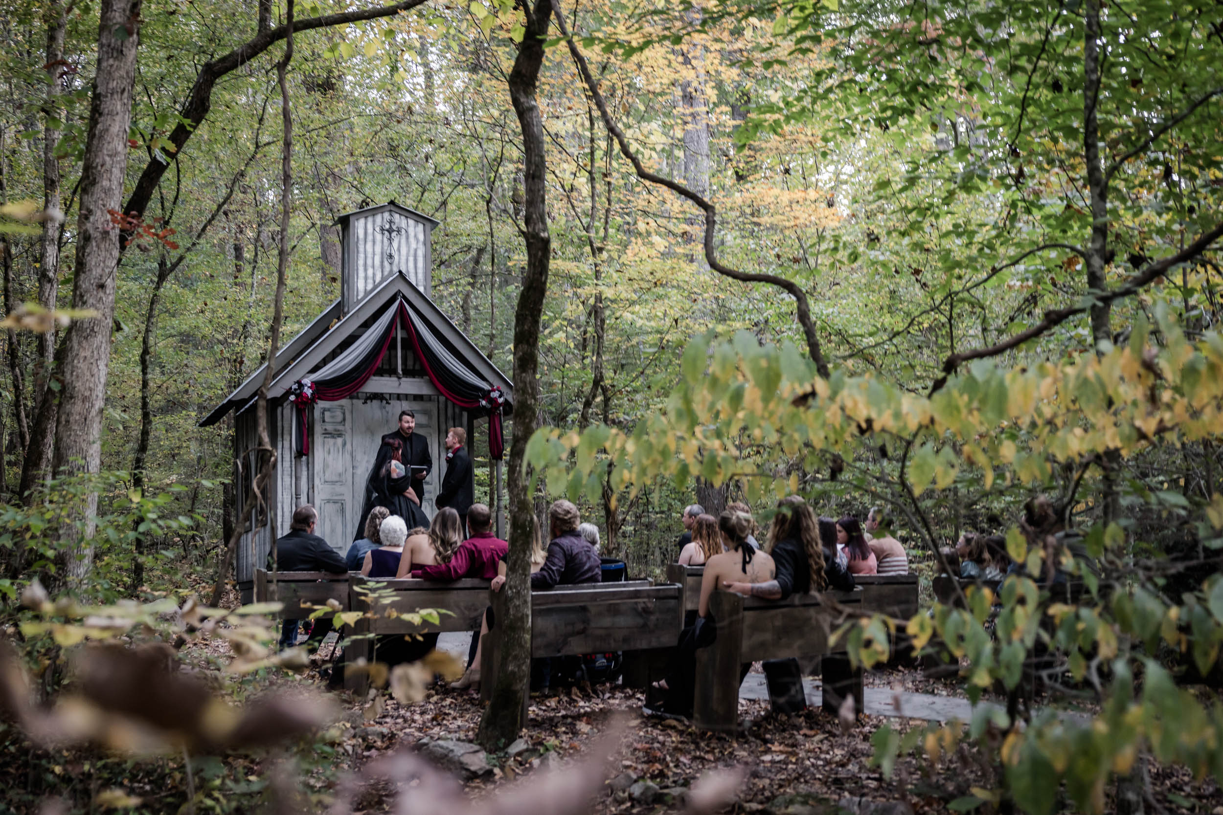 Spooky October Micro Wedding 
