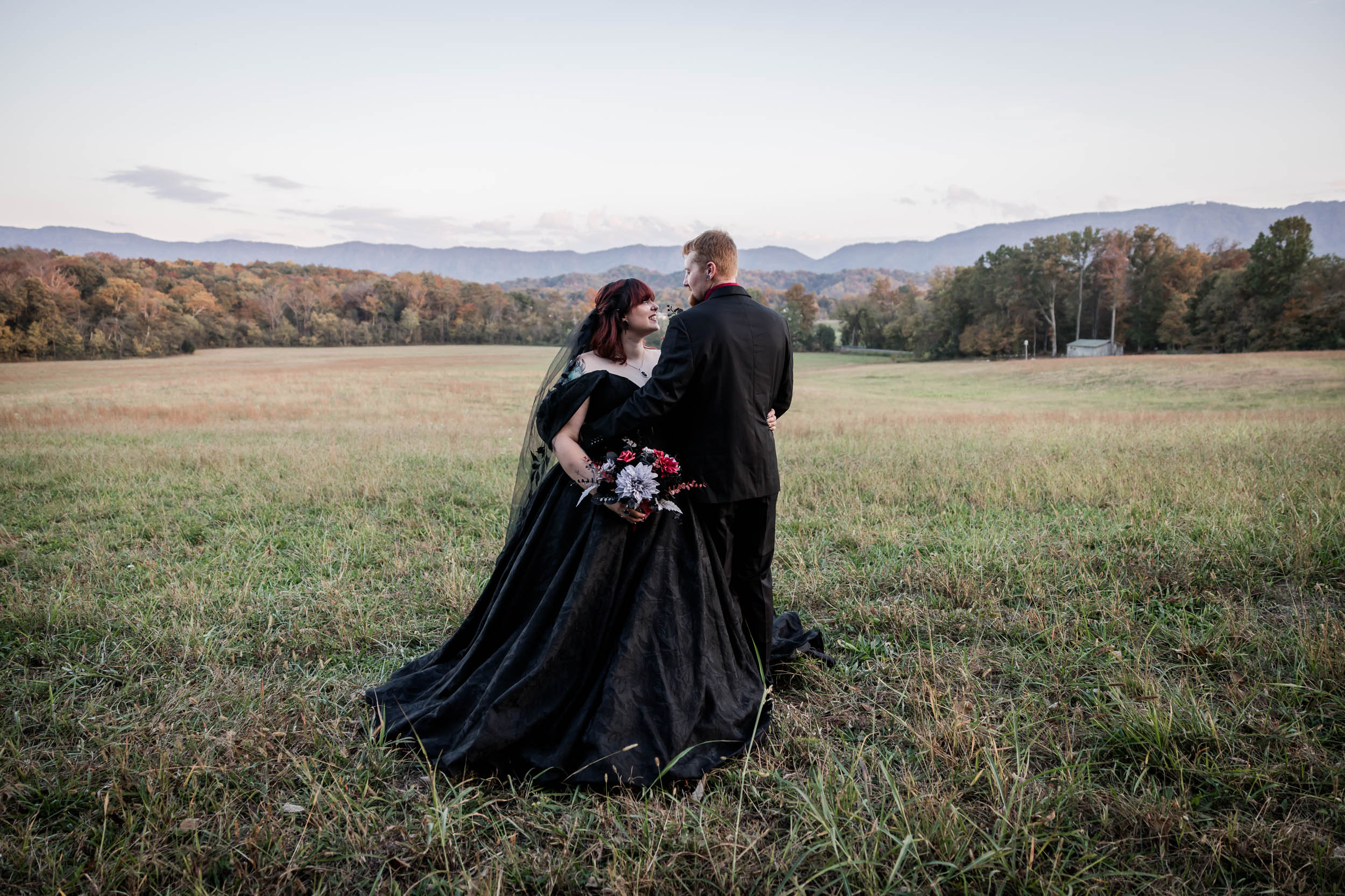 Spooky October Micro Wedding 
