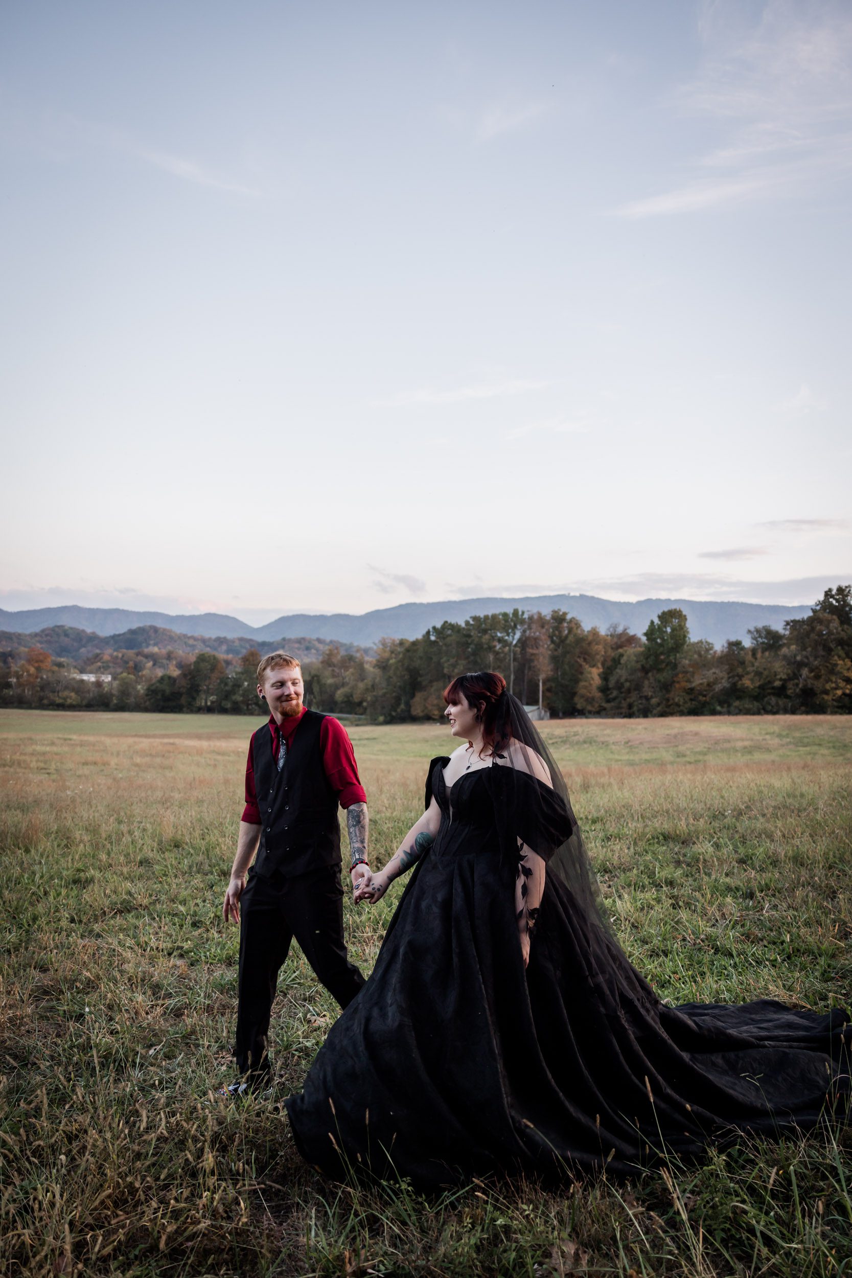 Spooky October Micro Wedding 