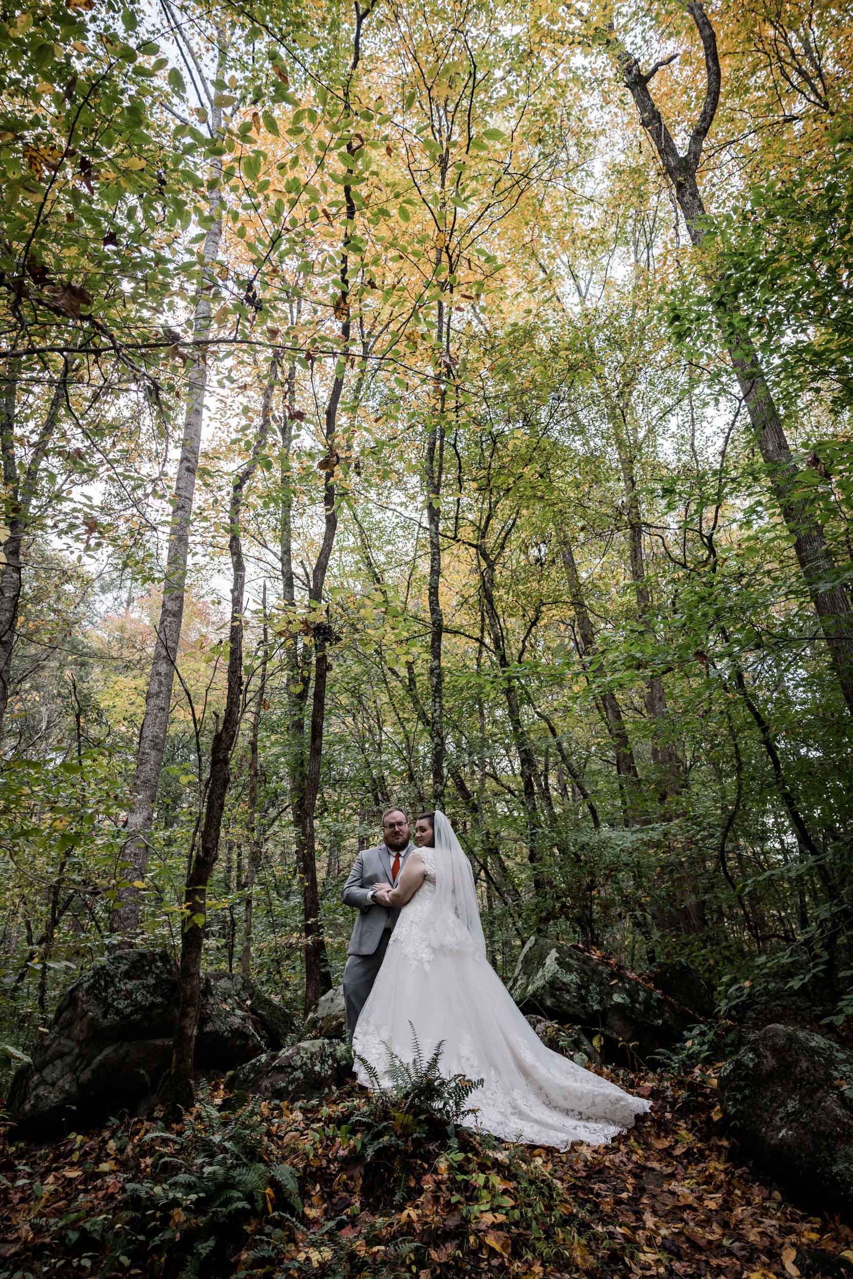 Romantic October Evening Wedding 