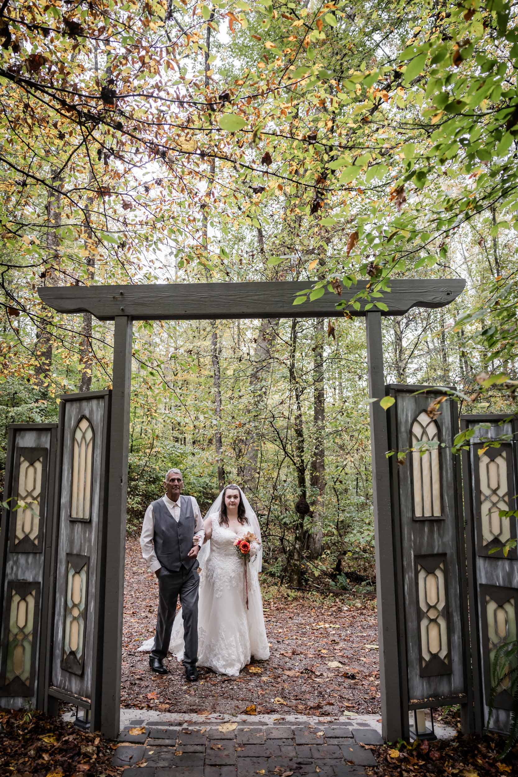 Romantic October Evening Wedding 