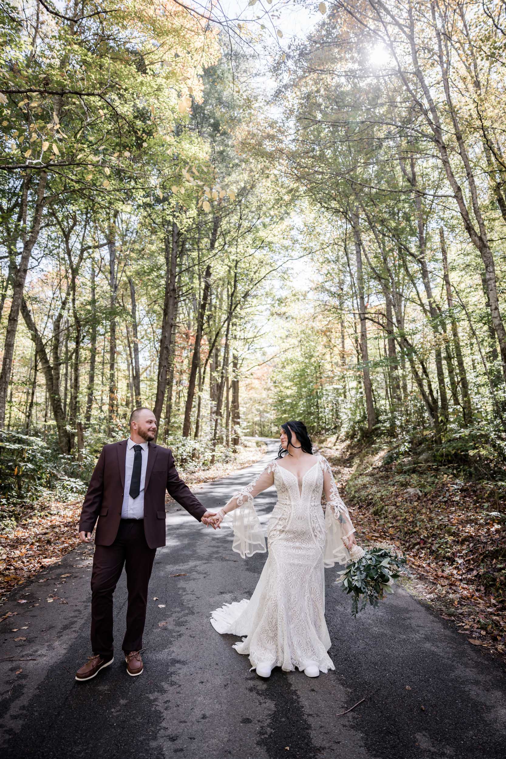 White Pumpkin October Elopement 