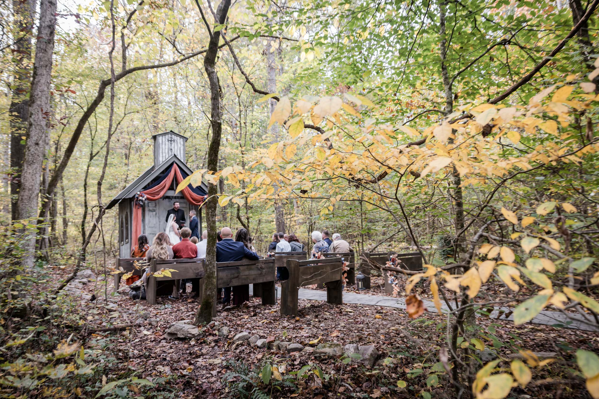 Autumn October Morning Micro Wedding