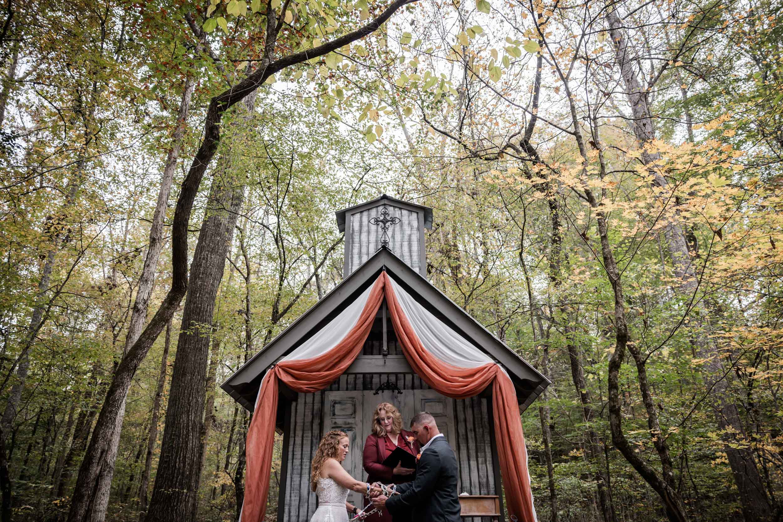 Forest Biker Wedding