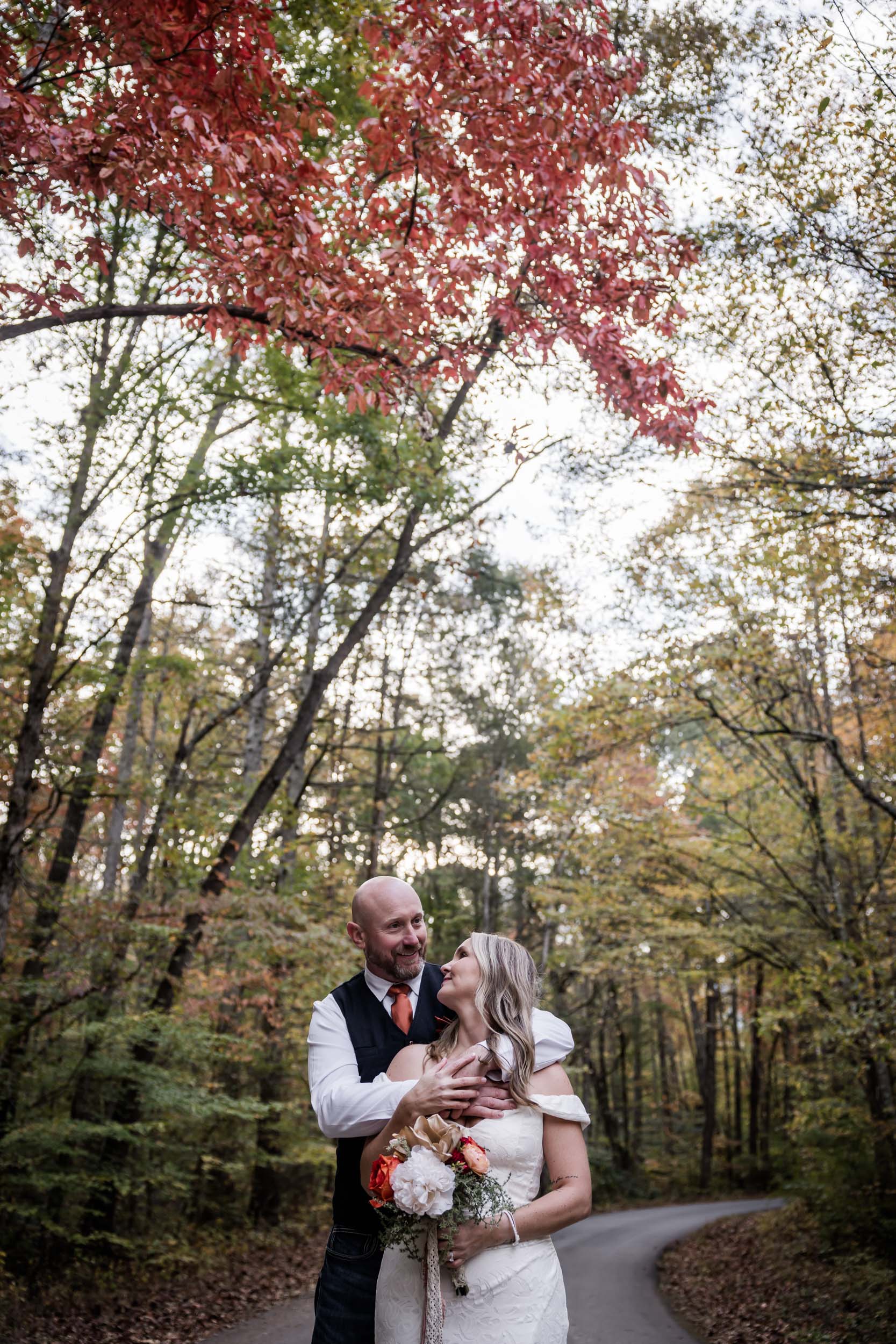 Fall Smoky Mountain Elopement Photographer 