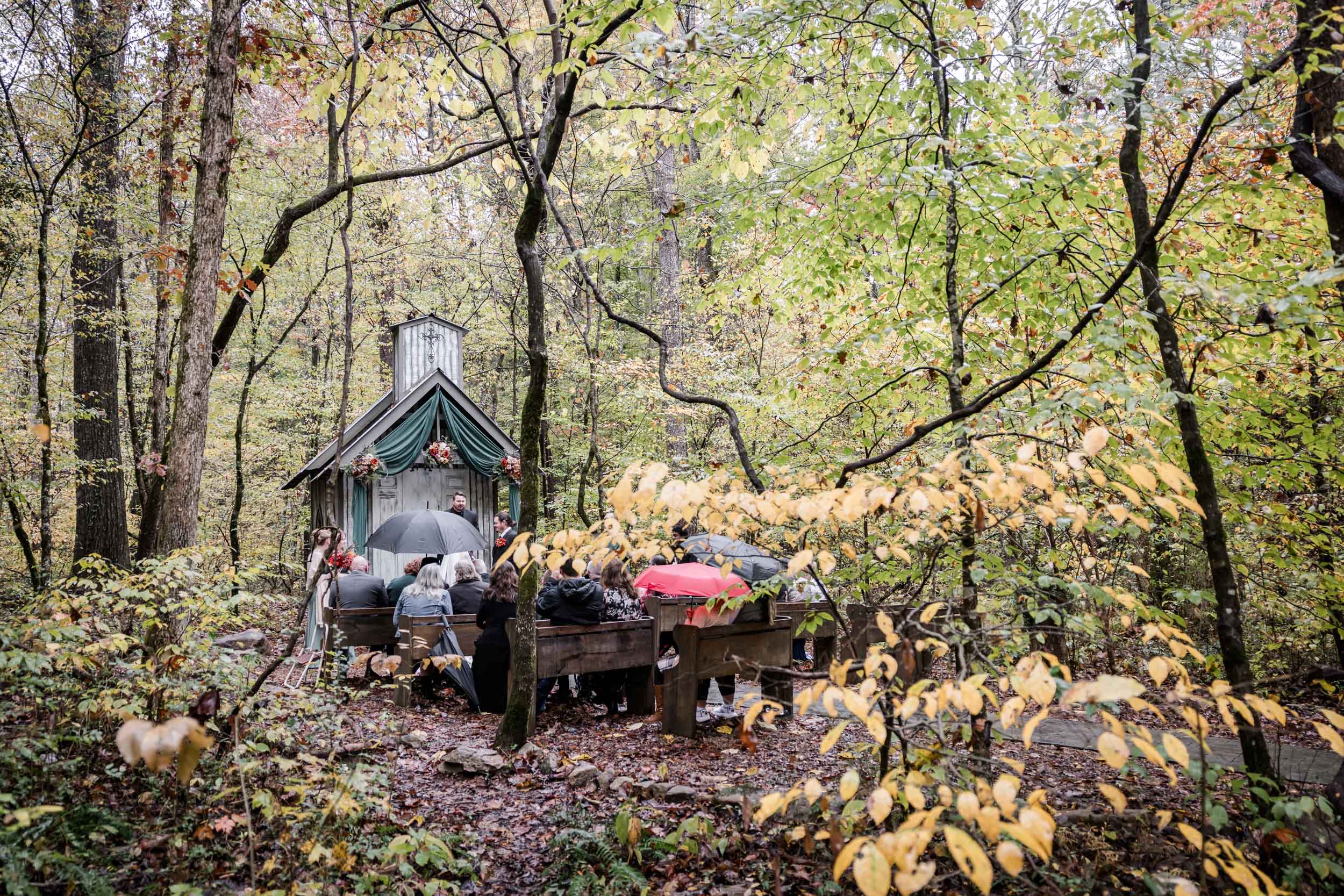 Moody October Morning Micro Wedding 