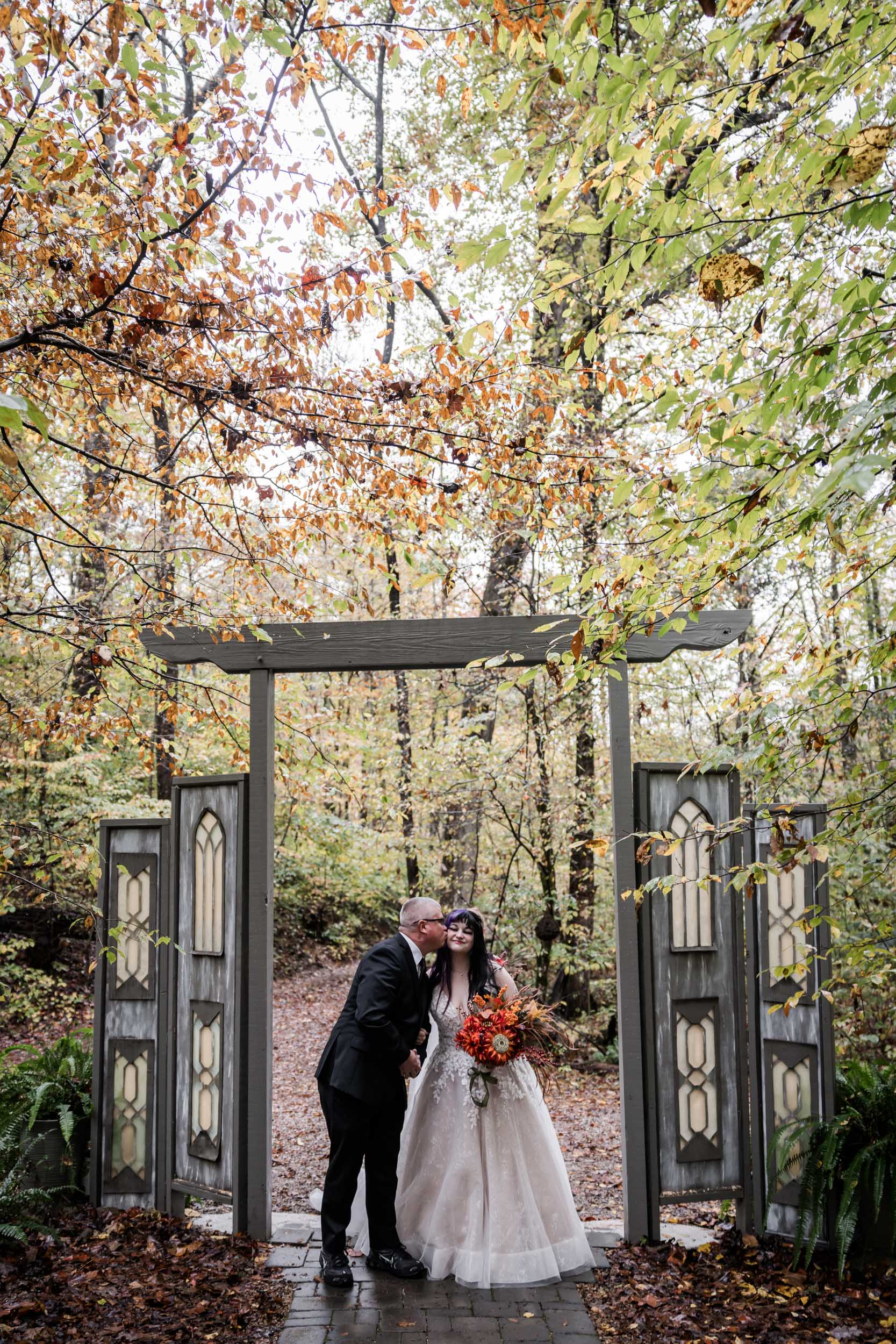 Moody October Morning Micro Wedding 