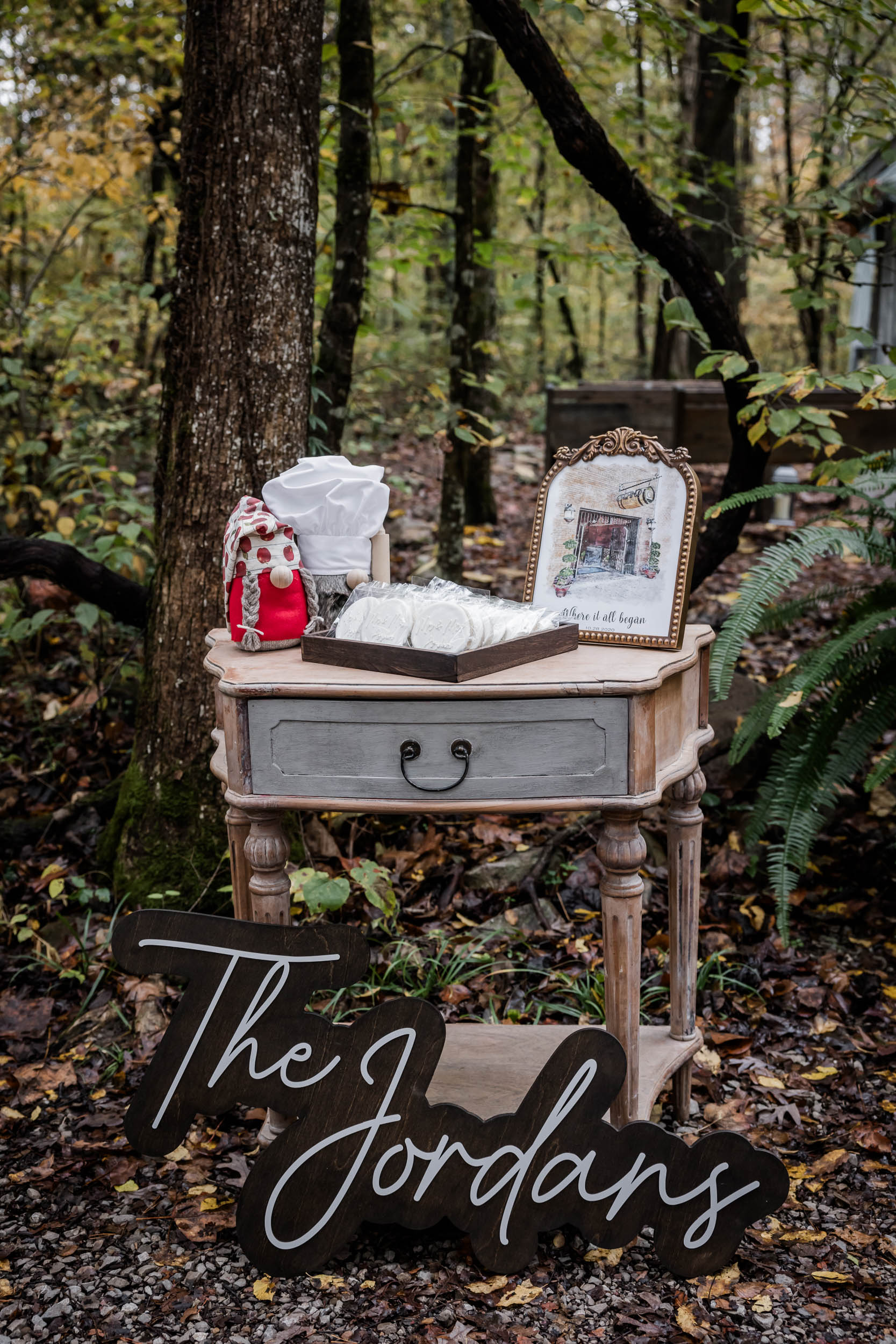 Wedding Favor Table Ideas 