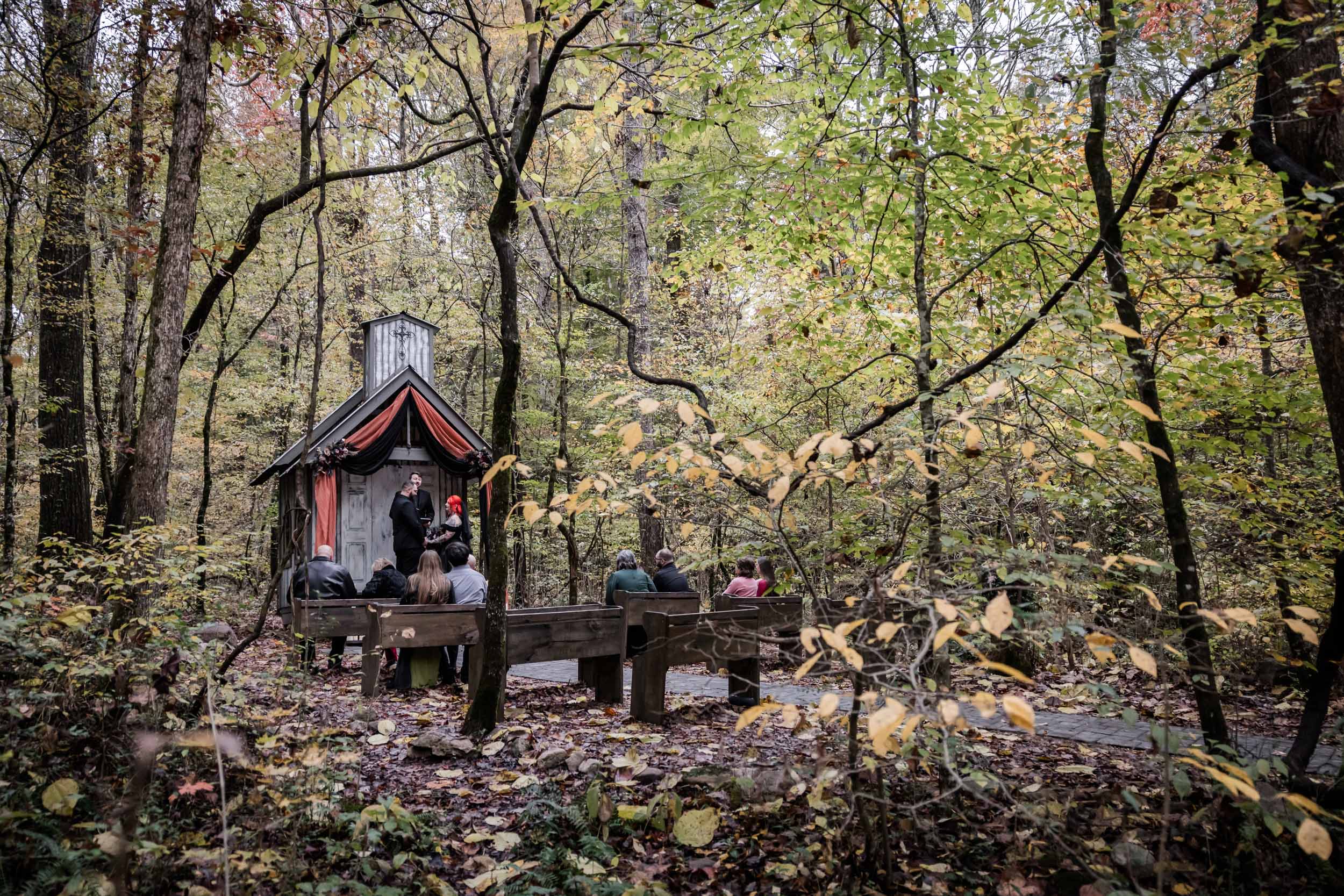 Spooky Evening Micro Wedding 