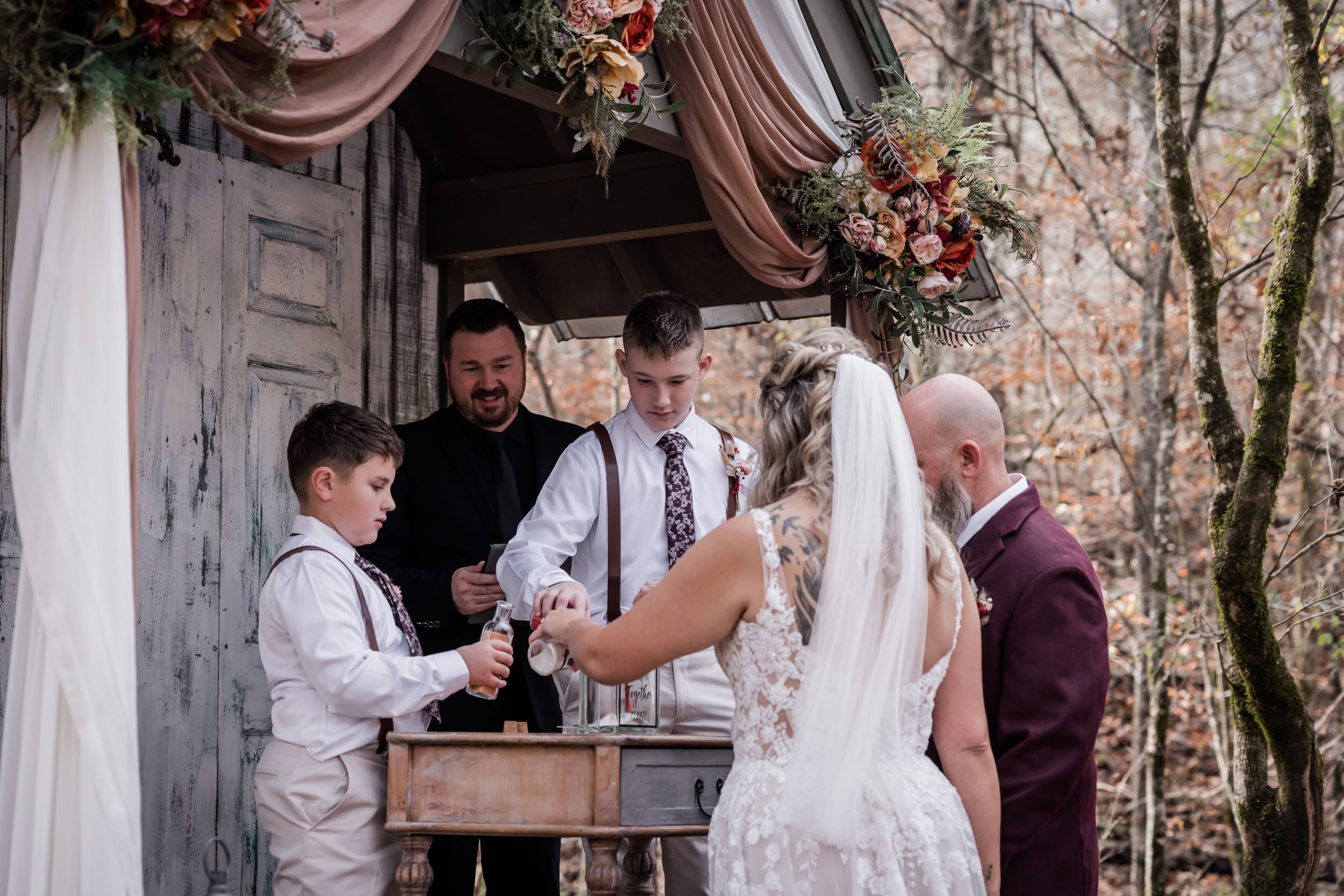Sand Ceremony Photo Ideas