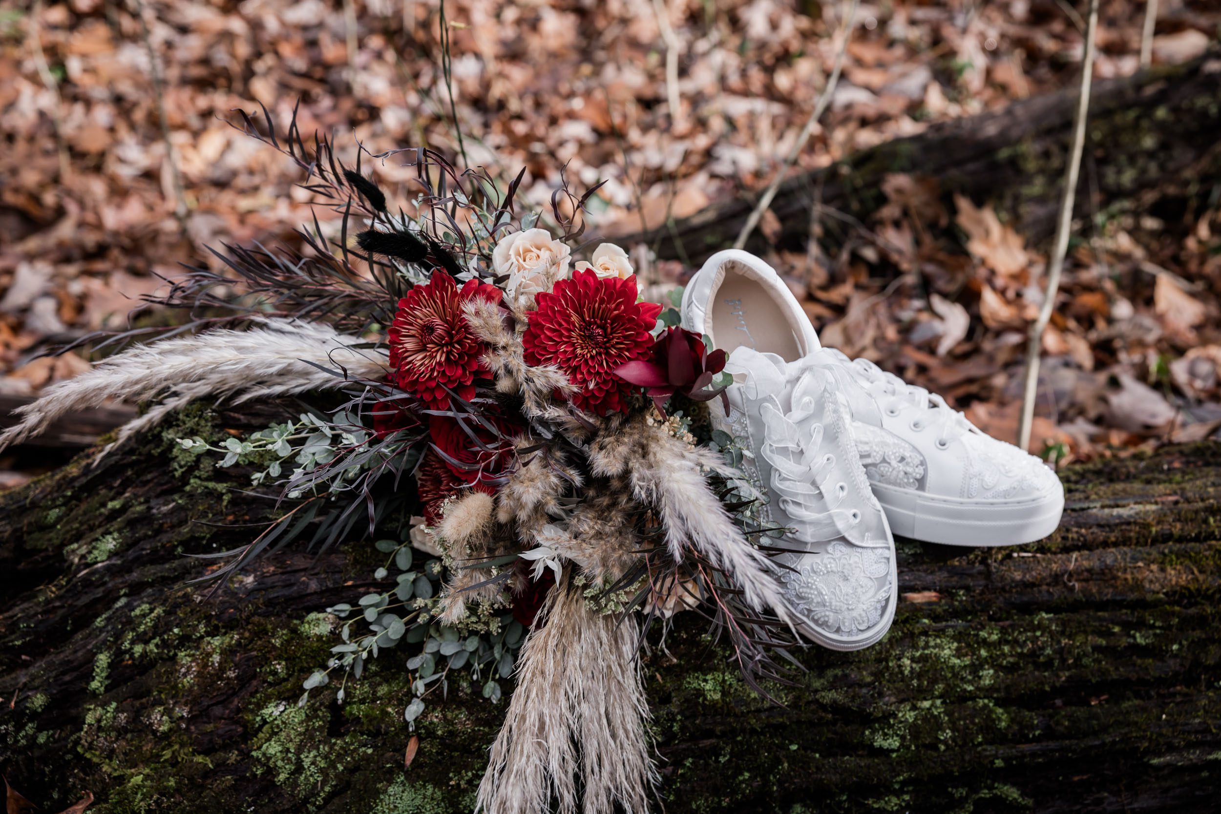 Wedding Bouquet, Wedding Shoes 