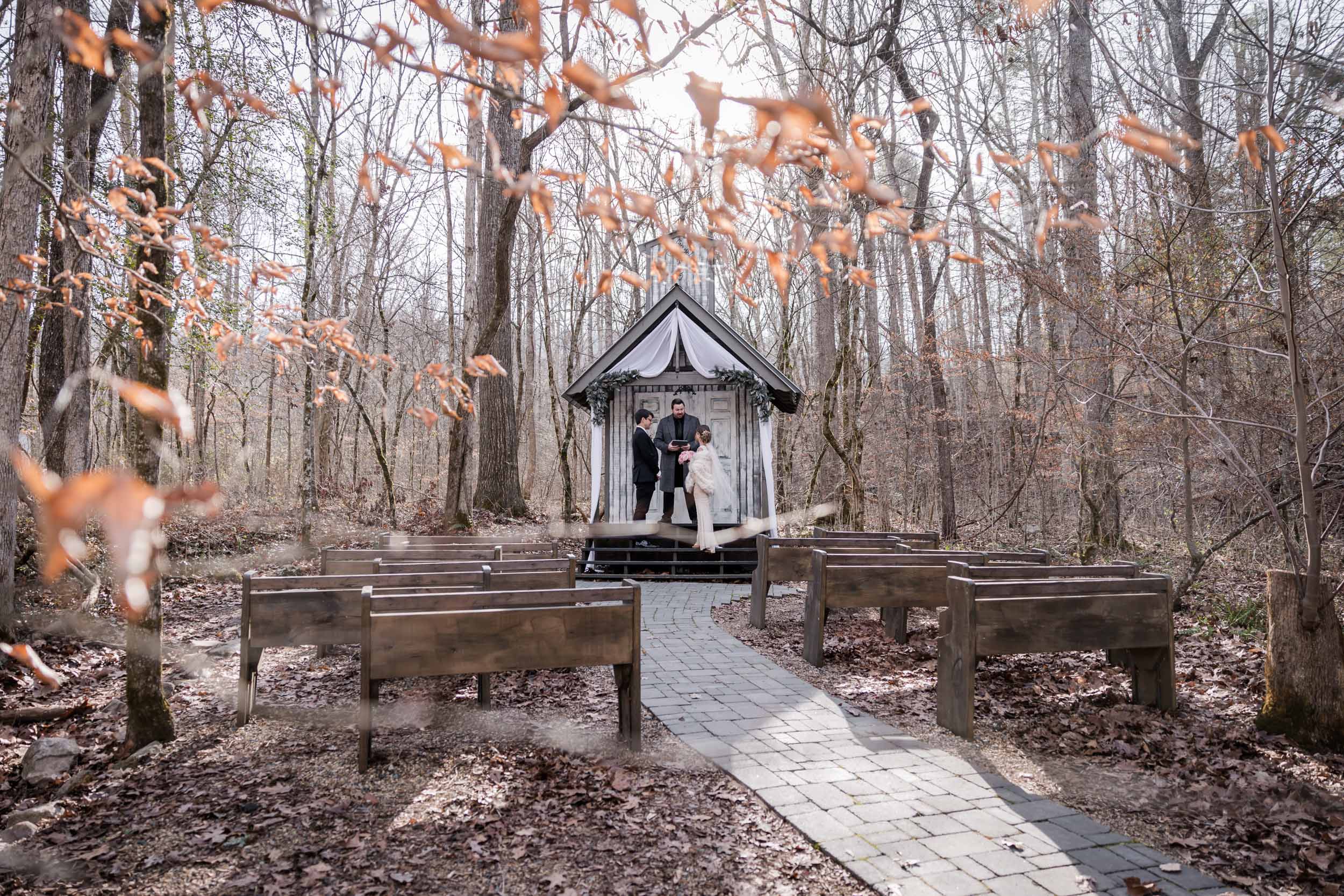 Smoky Mountain New Year's Eve Elopement 