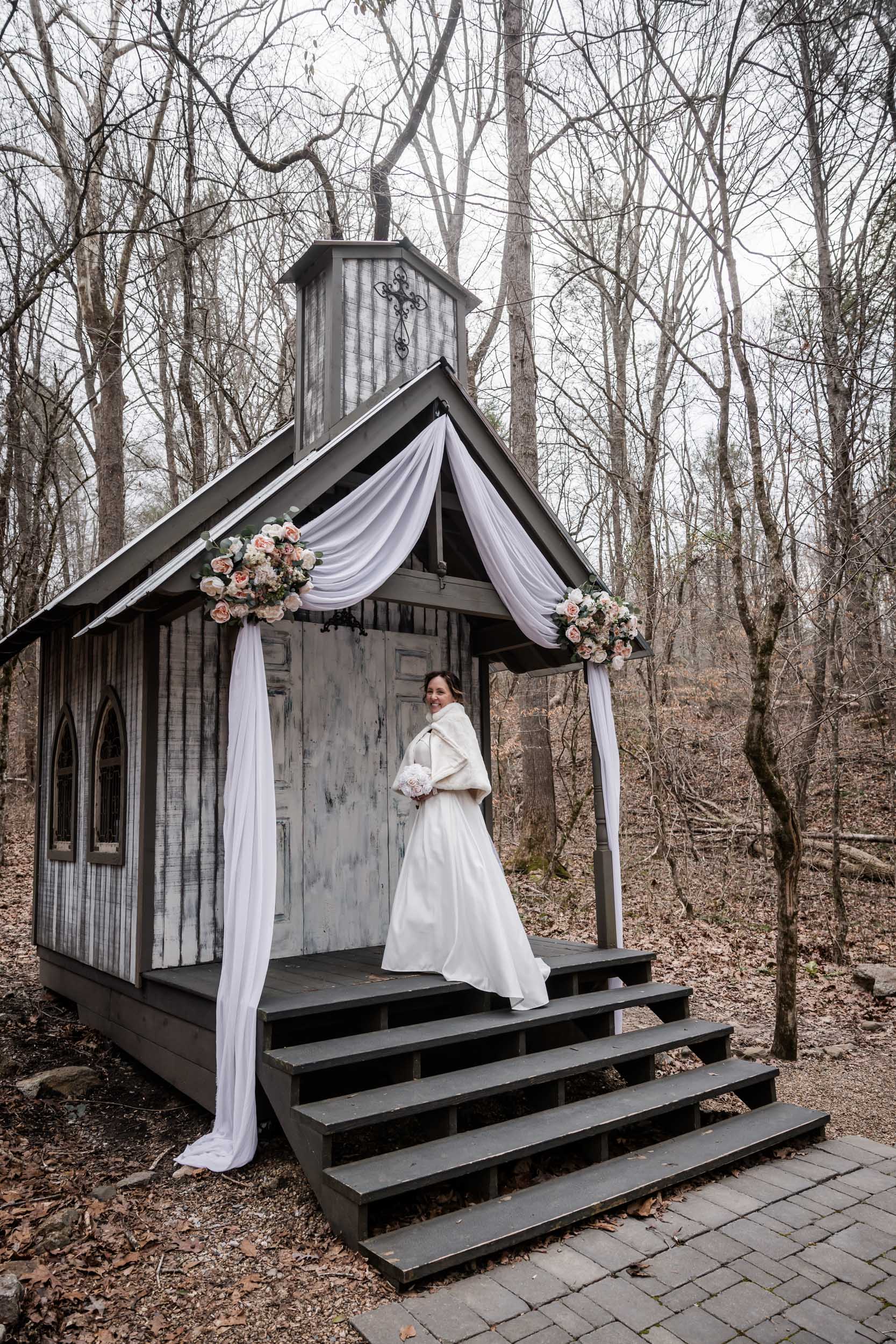 Winter Bridal Photography 