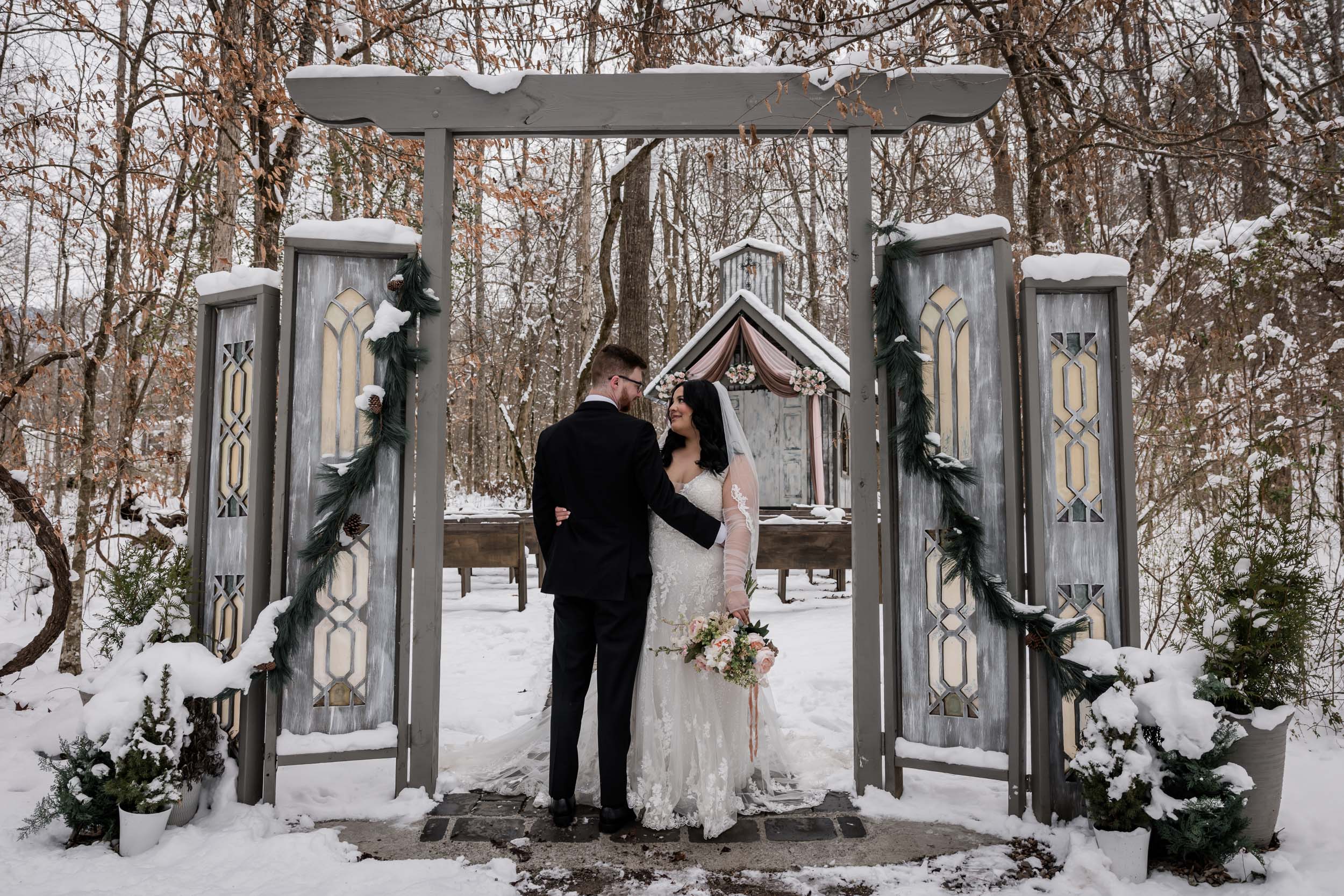 Winter Elopement Photographer 