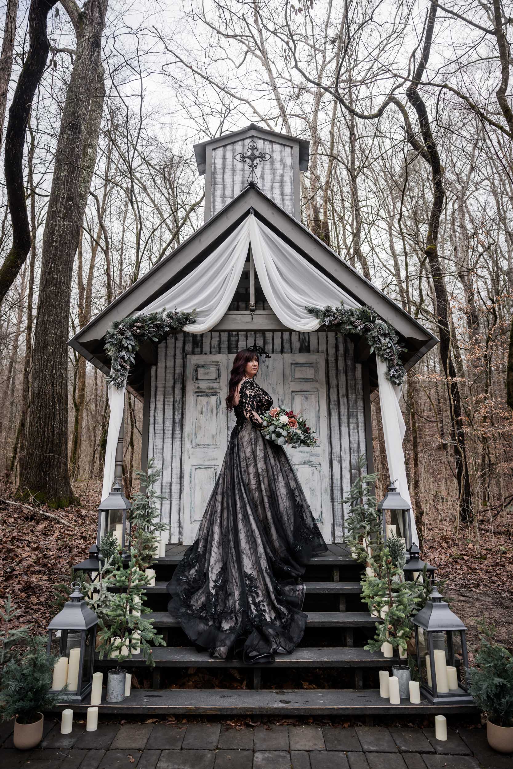 Black Wedding Dress