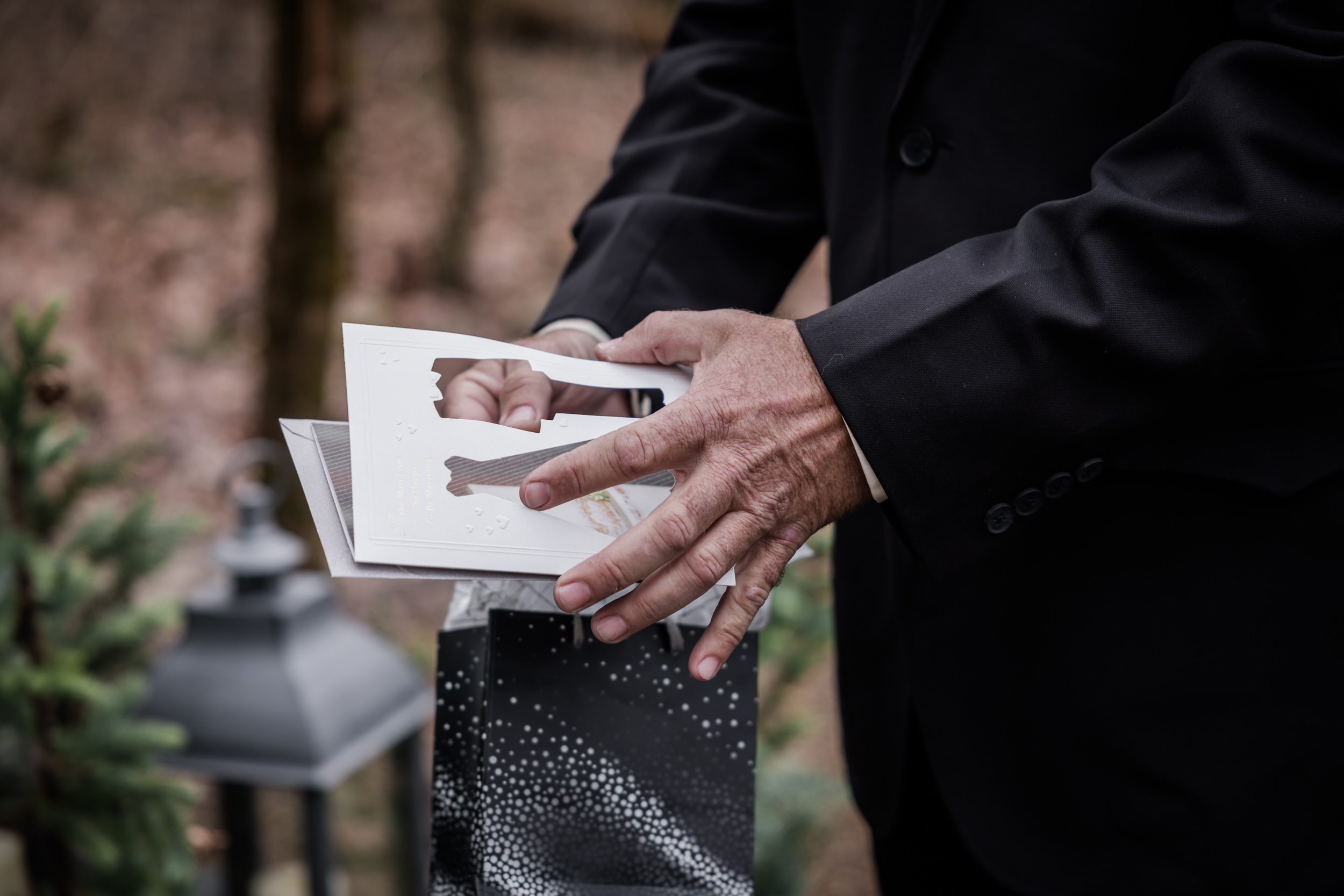 Dark Smoky Mountain Elopement 