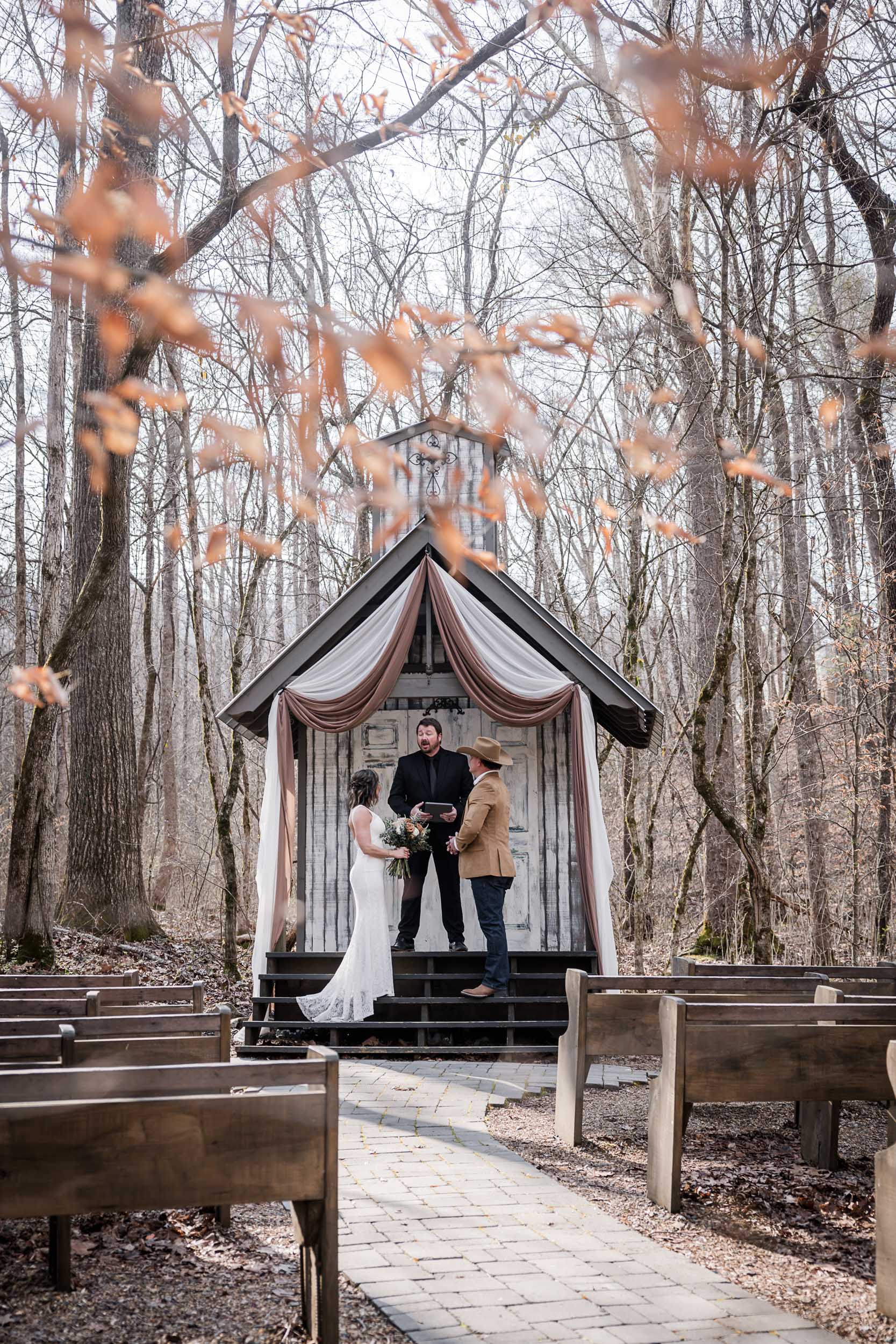 Smoky Mountain Morning Elopement 