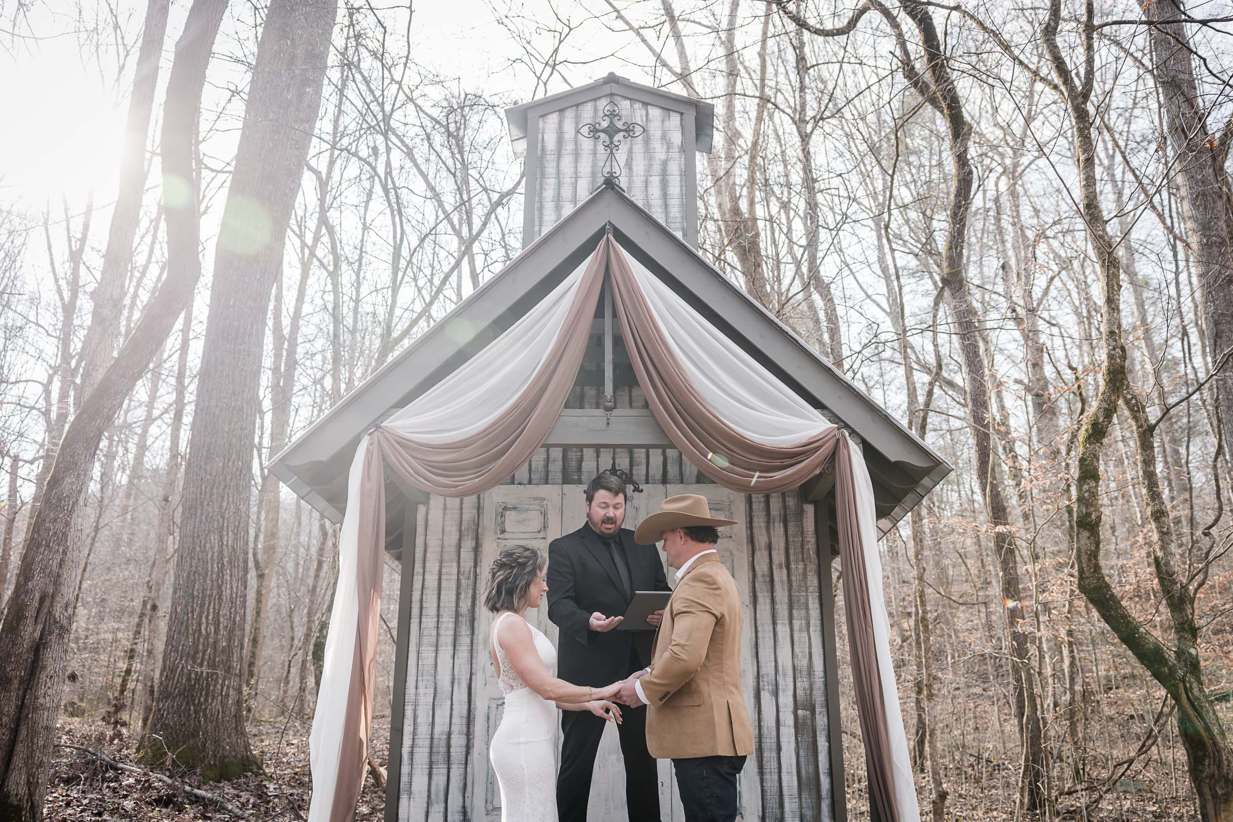 Smoky Mountain Morning Elopement 