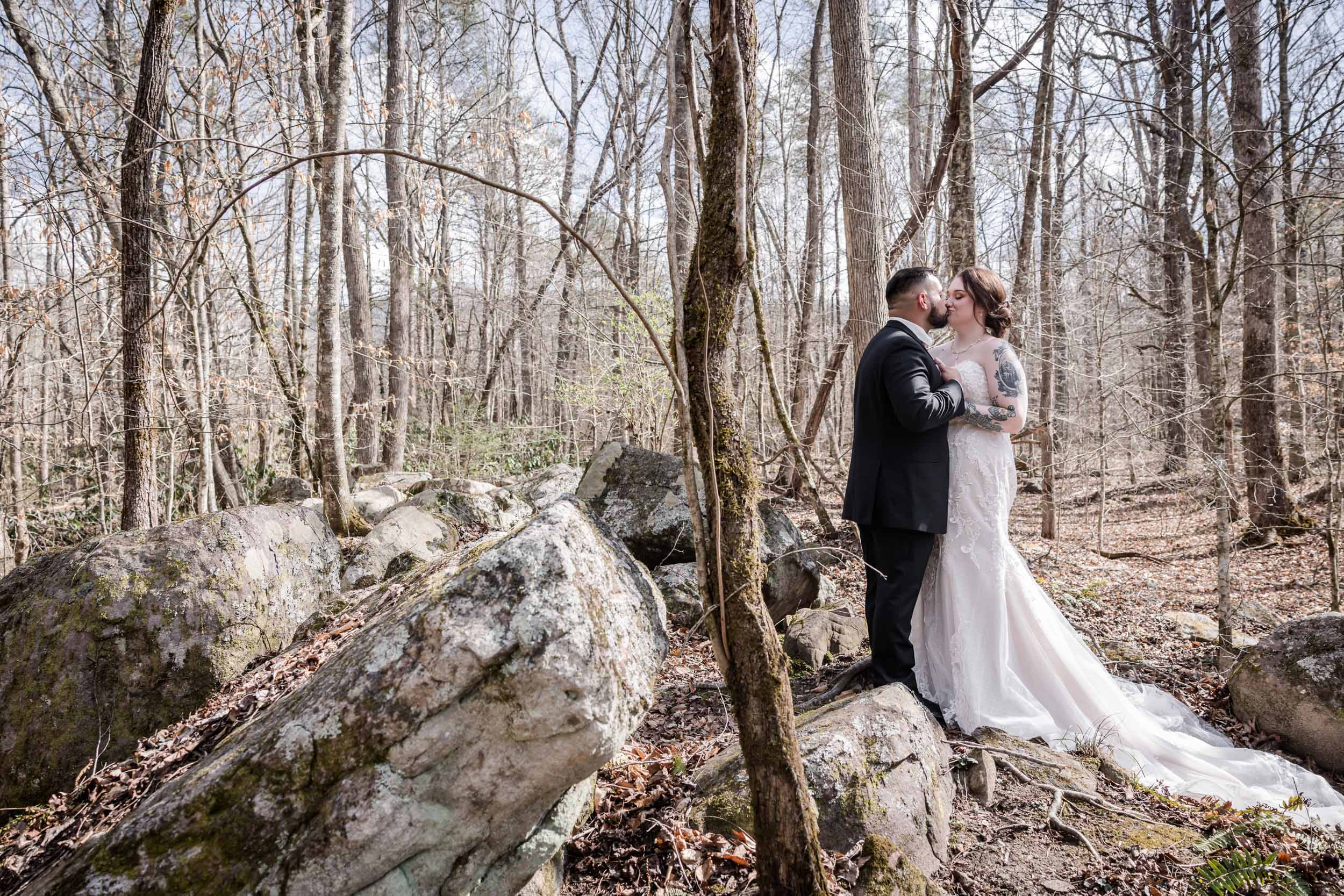 Smoky Mountain Micro Wedding Photography 