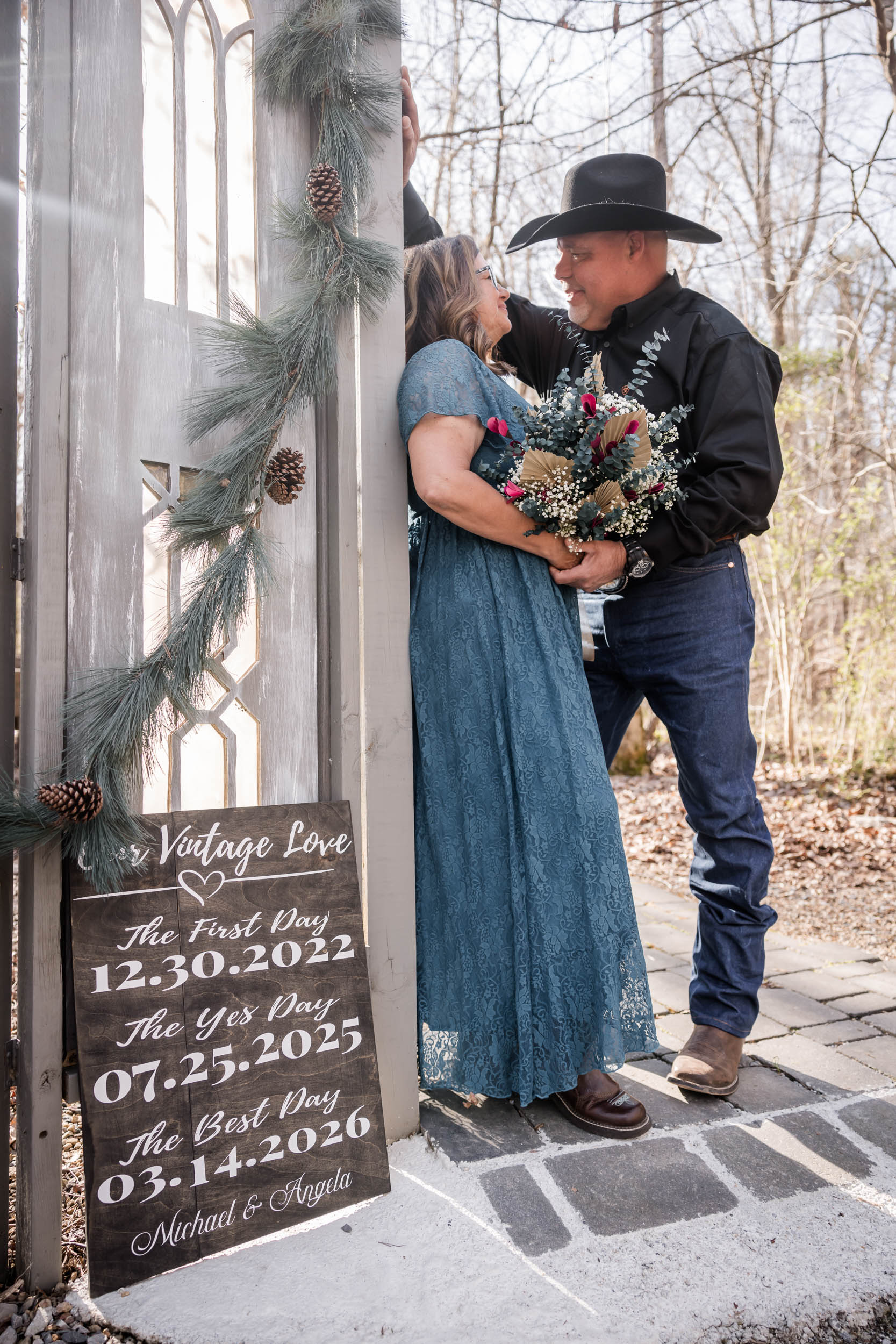 Morning Forest Elopement Photography 