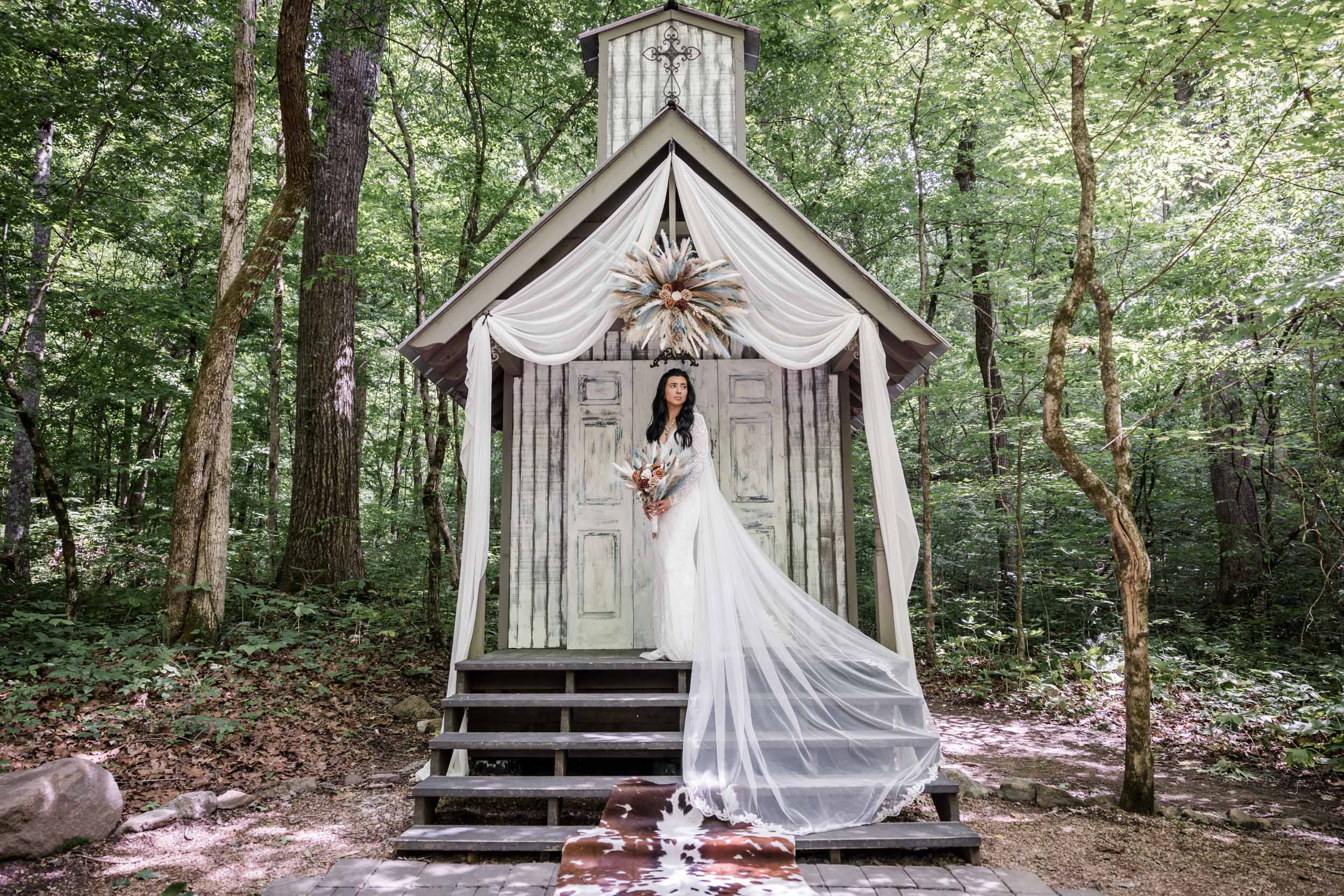Smoky Mountain Bridal Photography 