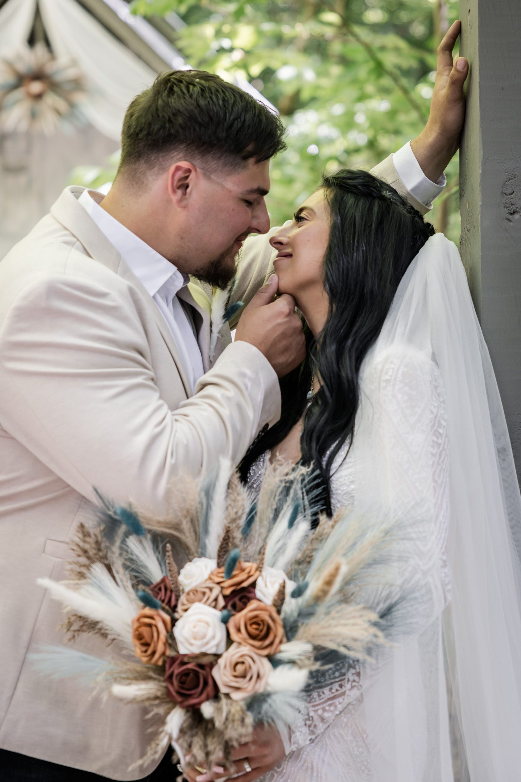 Country Spring Elopement 