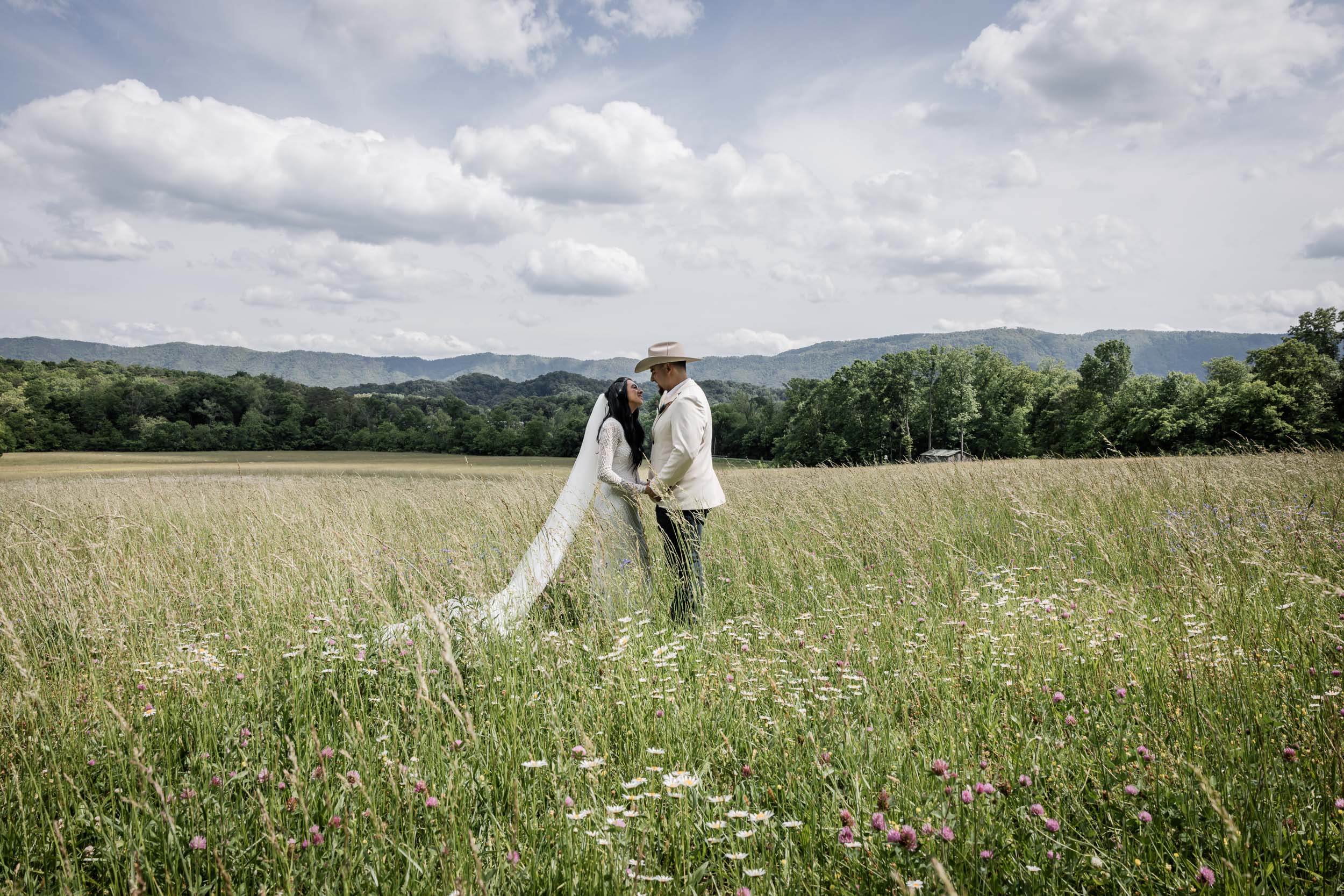 Country Spring Elopement 