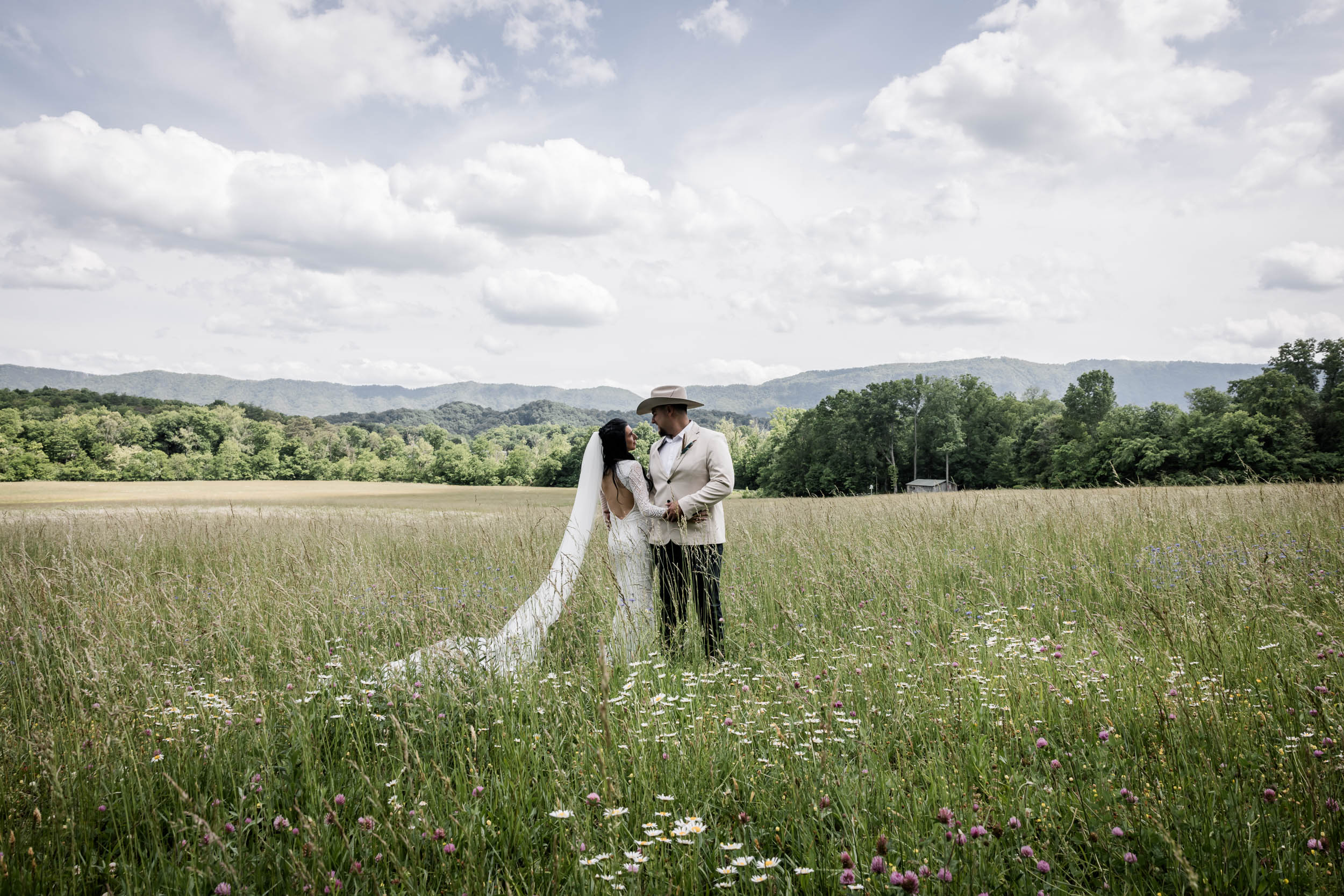 Country Spring Elopement Photography 