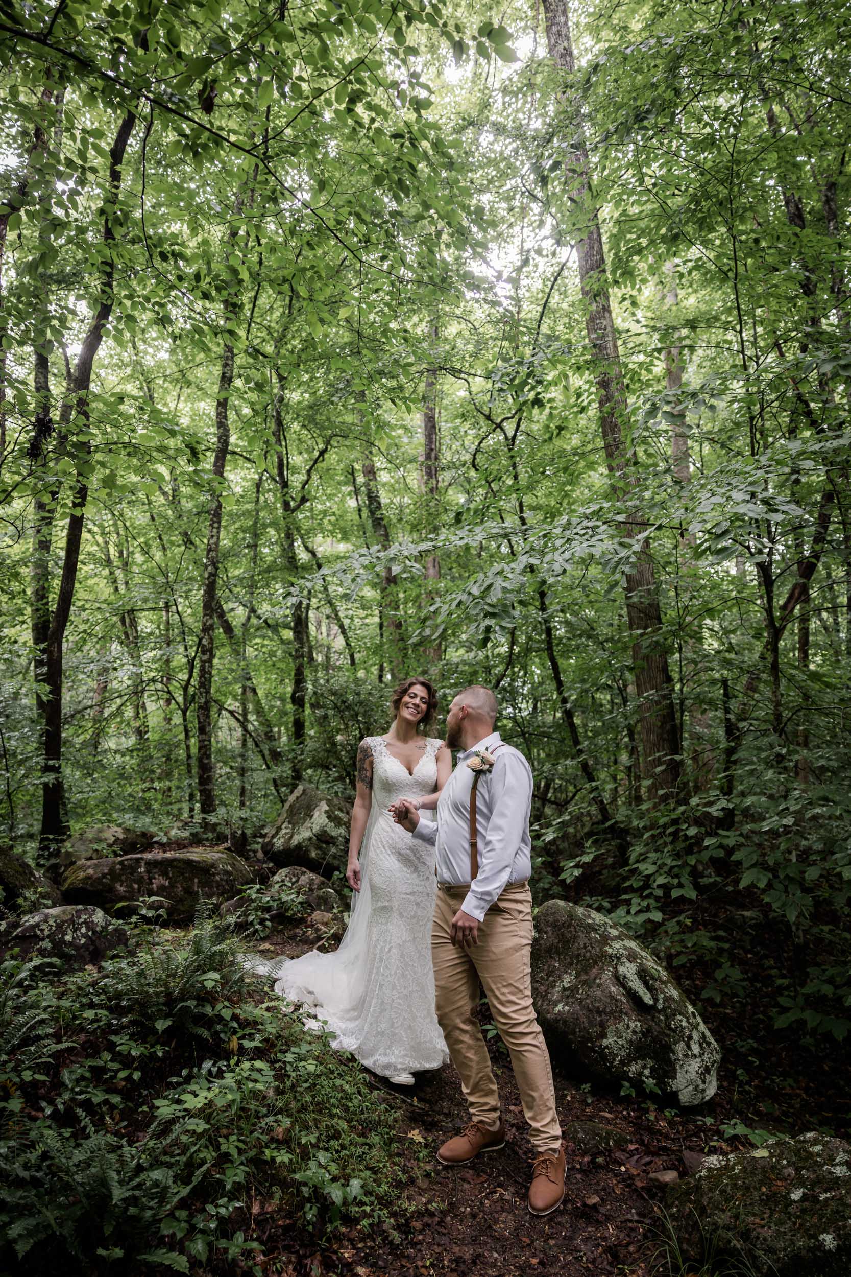 Smoky Mountain Destination Elopement Photography 